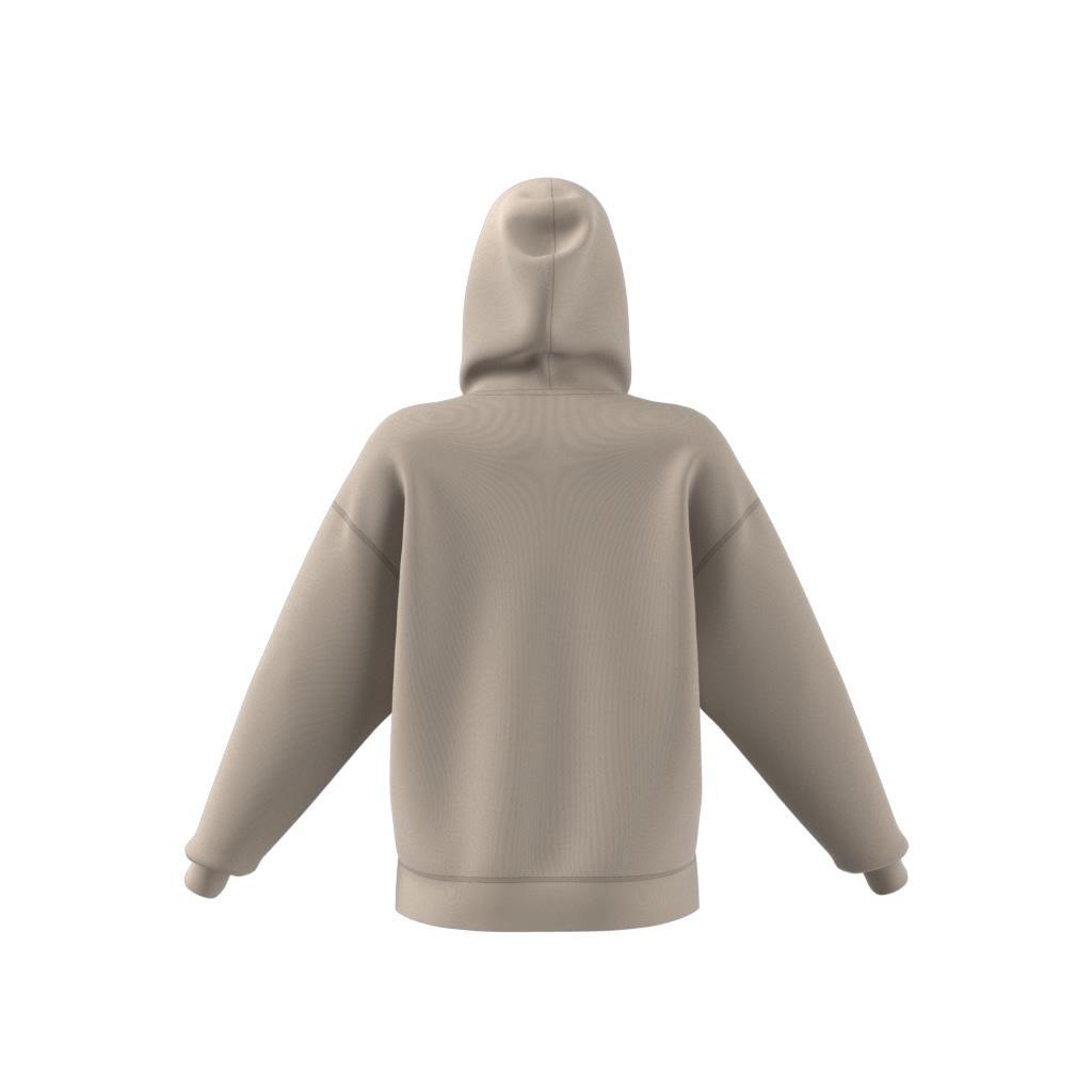 Trefoil Hoodie, Beige, A901_ONE, large image number 7