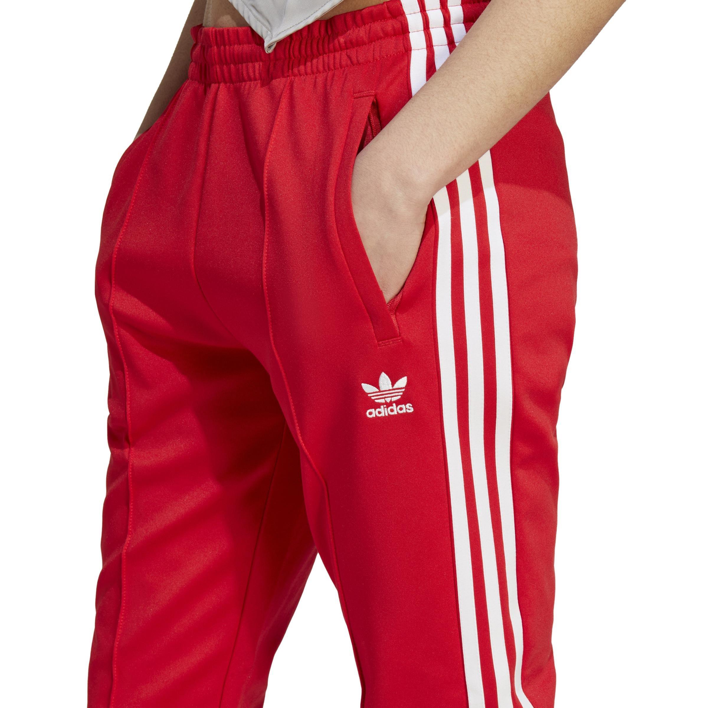 Adicolor Sst Tracksuit Bottoms, Red, A901_ONE, large image number 4