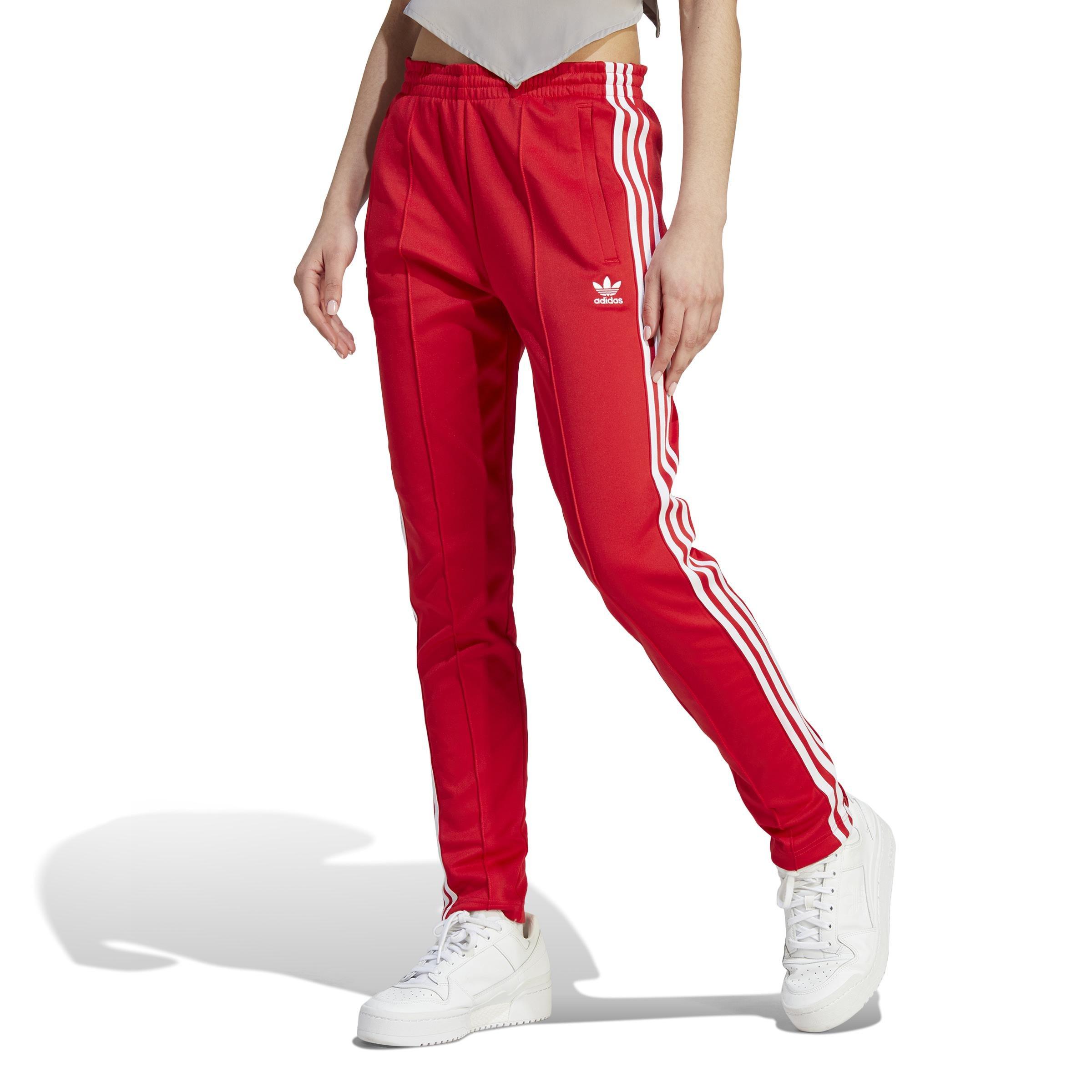 Adicolor Sst Tracksuit Bottoms, Red, A901_ONE, large image number 8