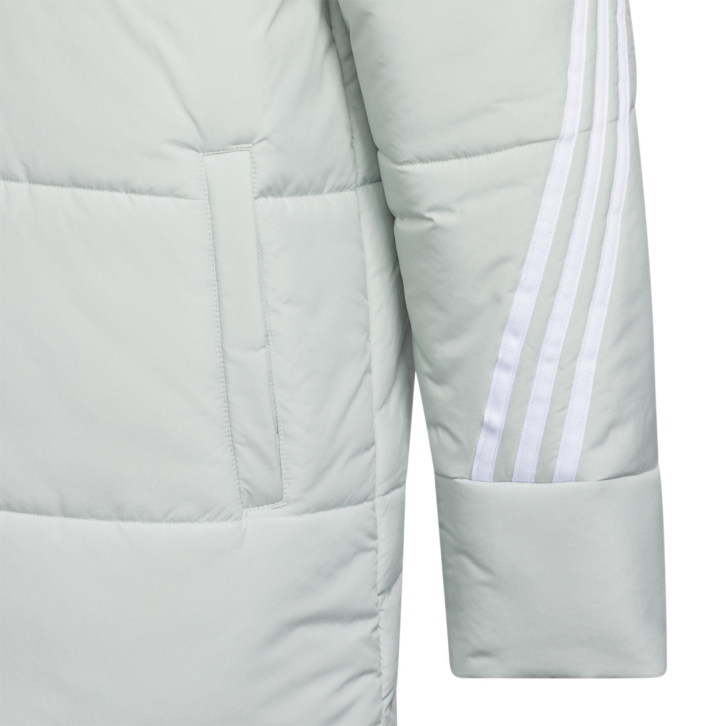 Unisex 3-Stripes Padded Jacket, Grey, A901_ONE, large image number 4