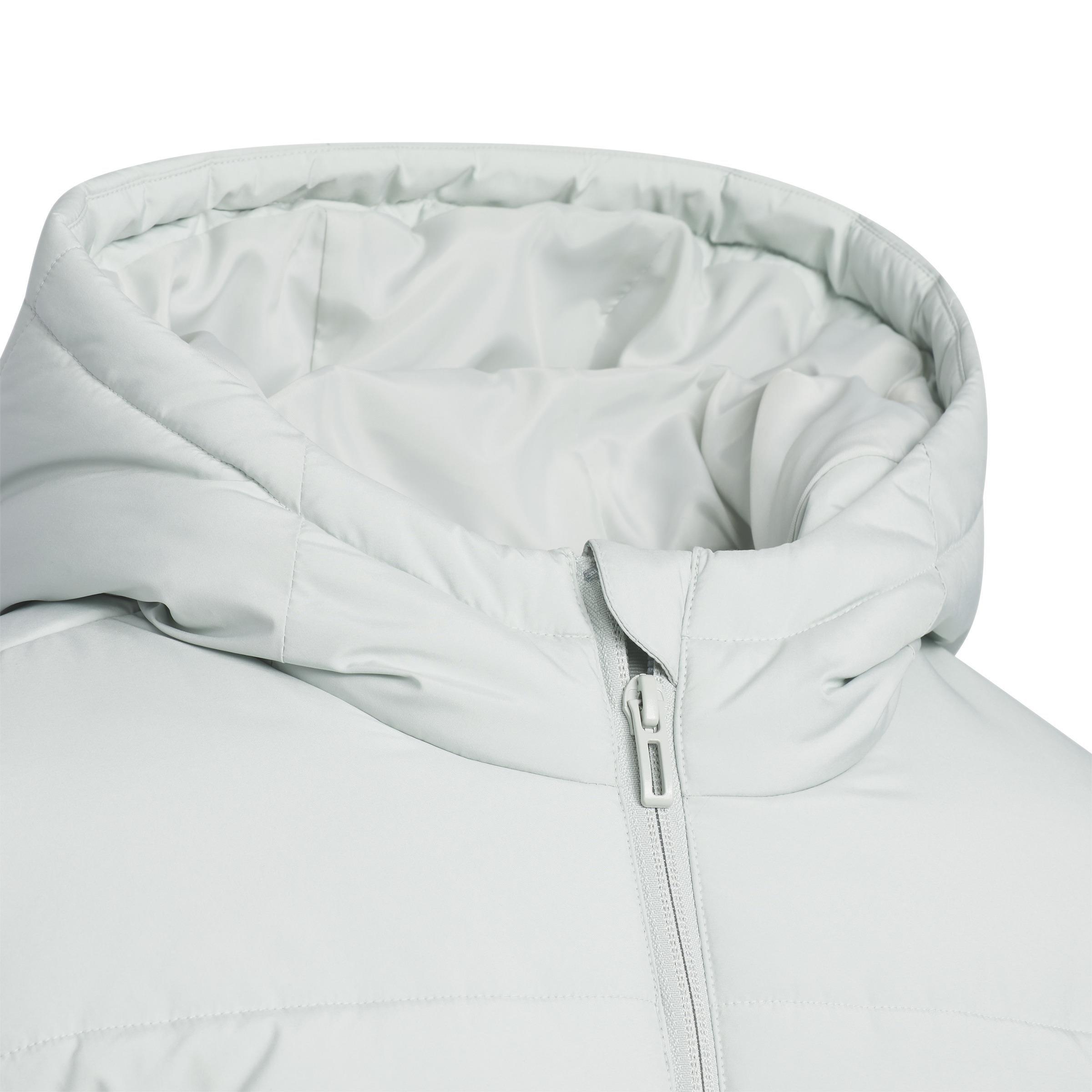 Unisex Kids 3-Stripes Padded Jacket, Grey, , large image number 5