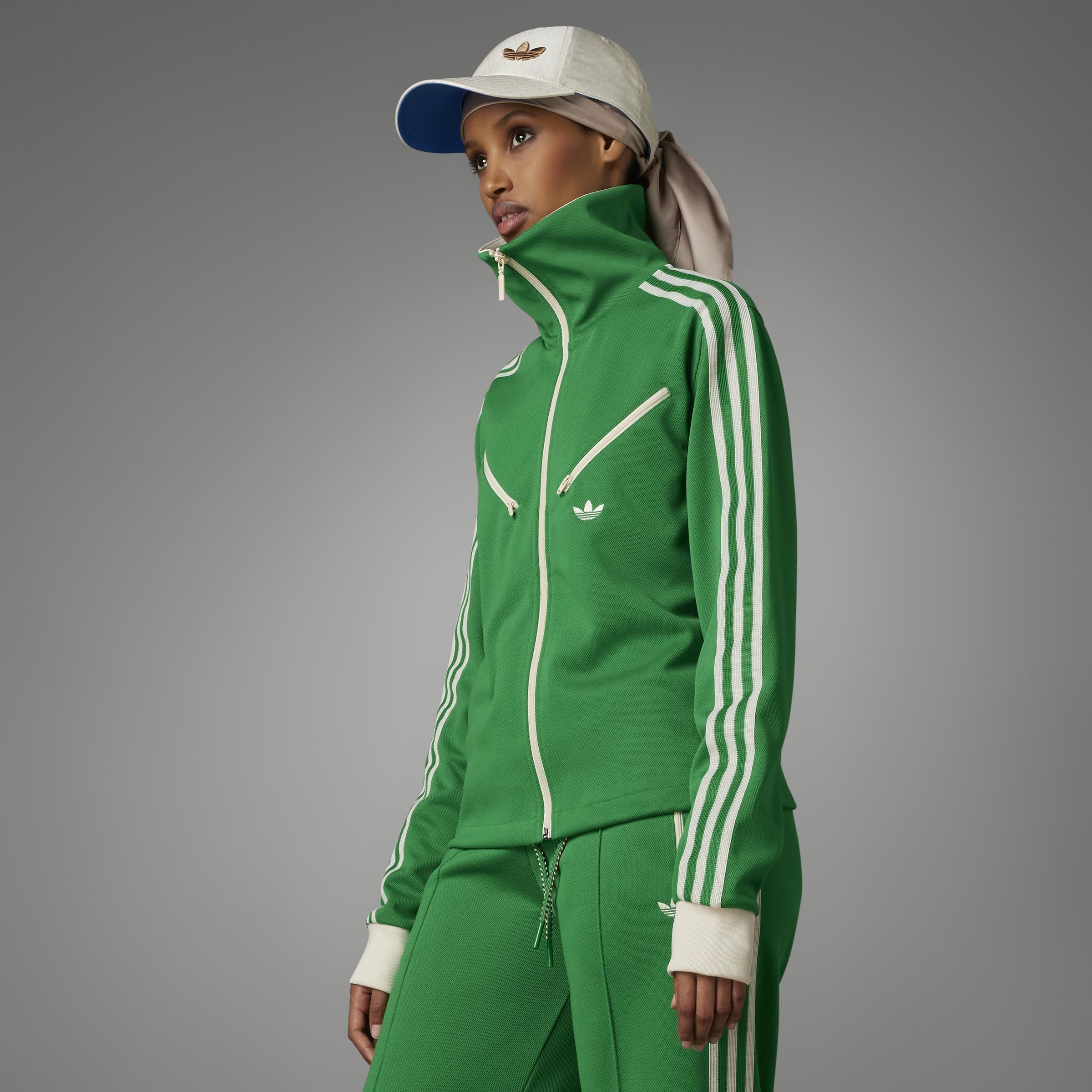 Adicolor 70S Montreal Track Top, Green, A901_ONE, large image number 1