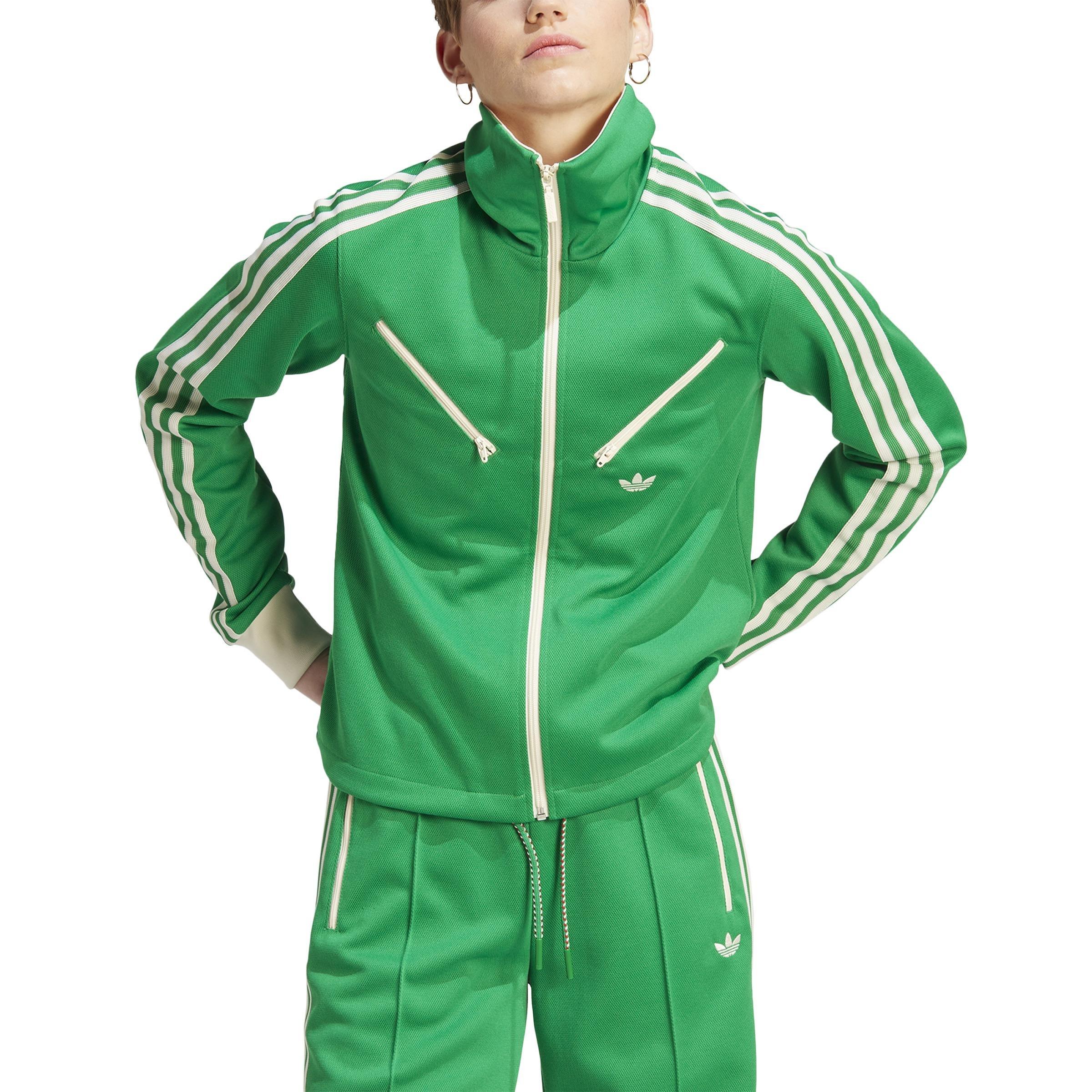 Adicolor 70S Montreal Track Top, Green, A901_ONE, large image number 2