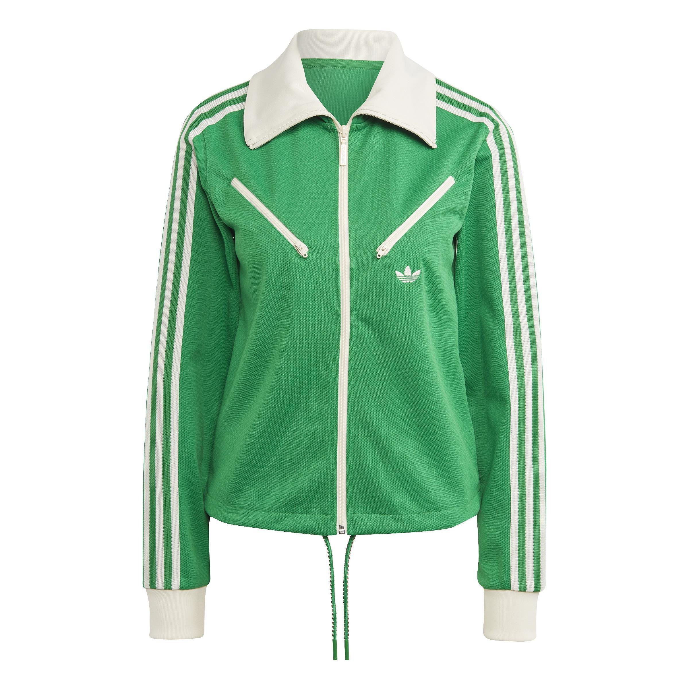 Adicolor 70S Montreal Track Top, Green, A901_ONE, large image number 3