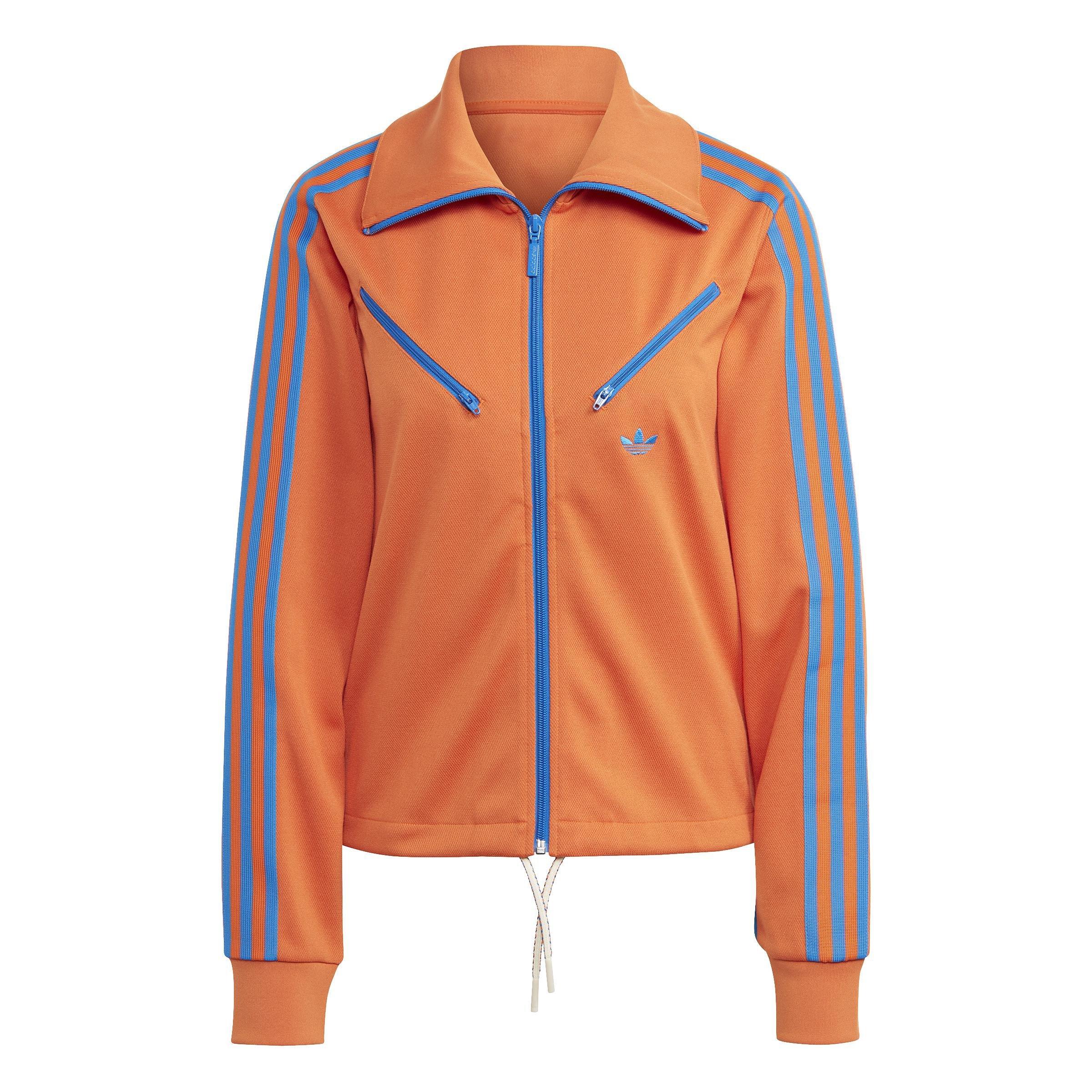 Adicolor 70S Montreal Track Top, Orange, A901_ONE, large image number 2