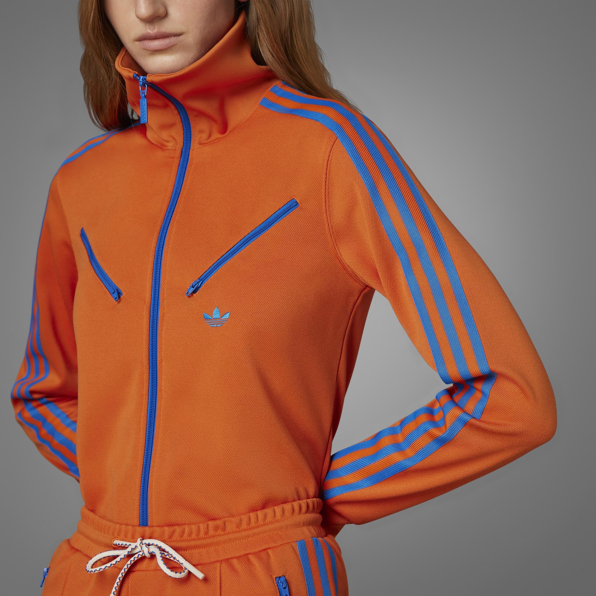 Adicolor 70S Montreal Track Top, Orange, A901_ONE, large image number 6