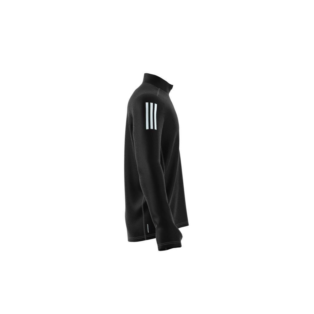 Own the Run 1/4 Zip Long Sleeve Sweatshirt, Black, , large image number 9