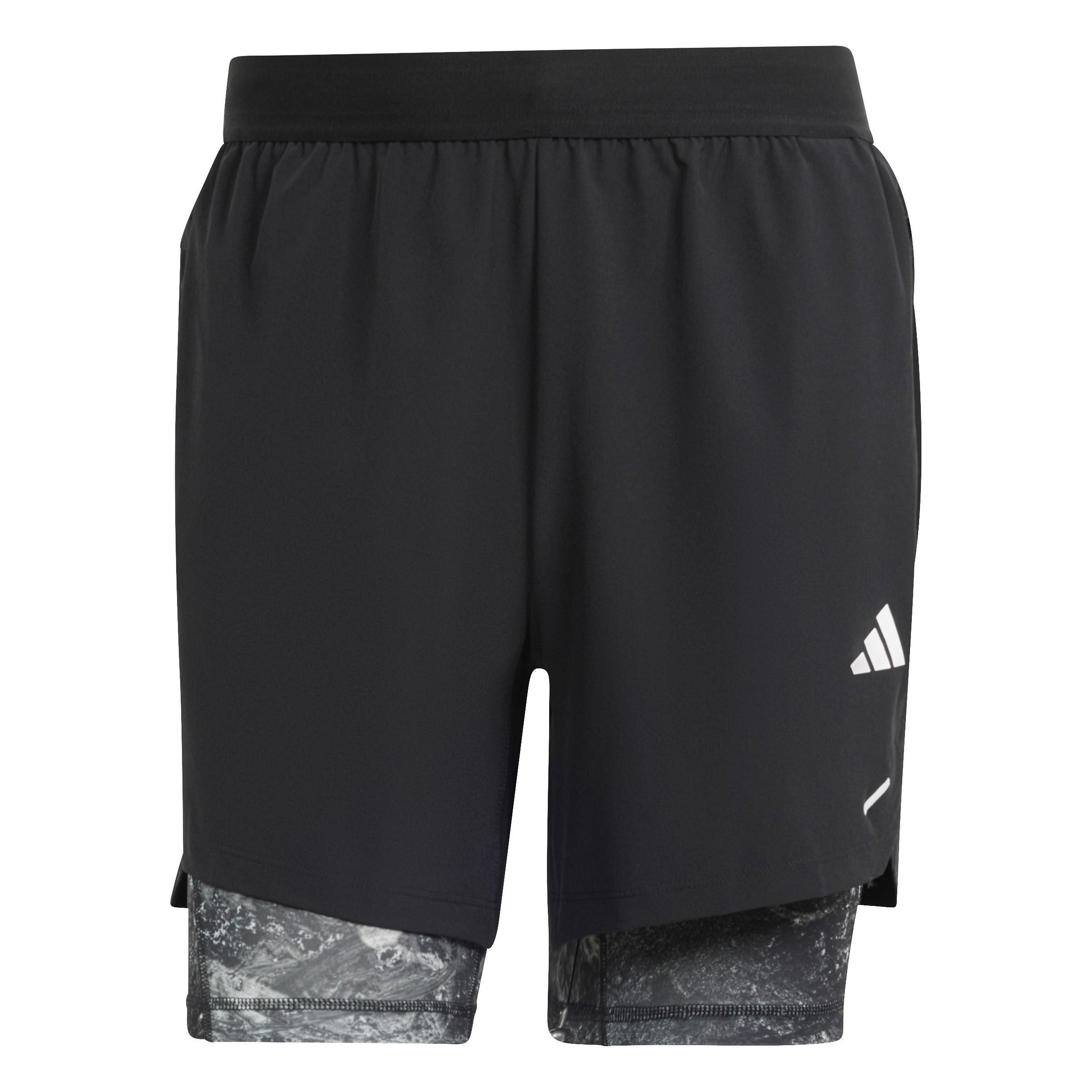 Power Workout 2-In-1 Shorts, Black, , large image number 0