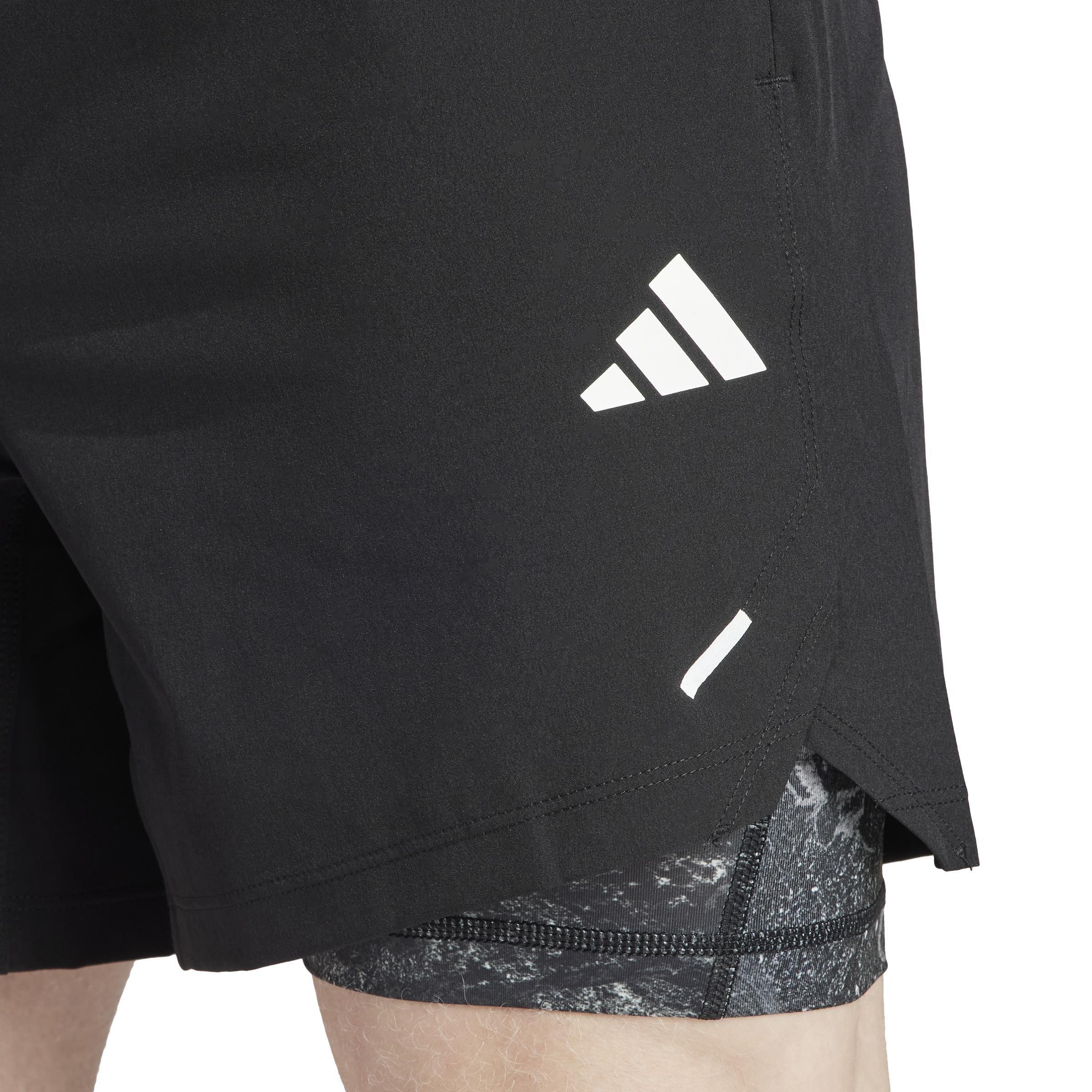 Power Workout 2-In-1 Shorts, Black, , large image number 4