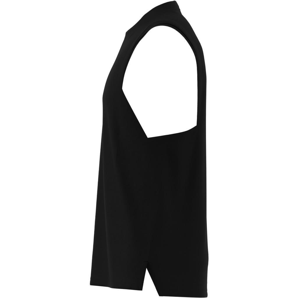 Designed for Training Workout Tank Top, Black, A901_ONE, large image number 7