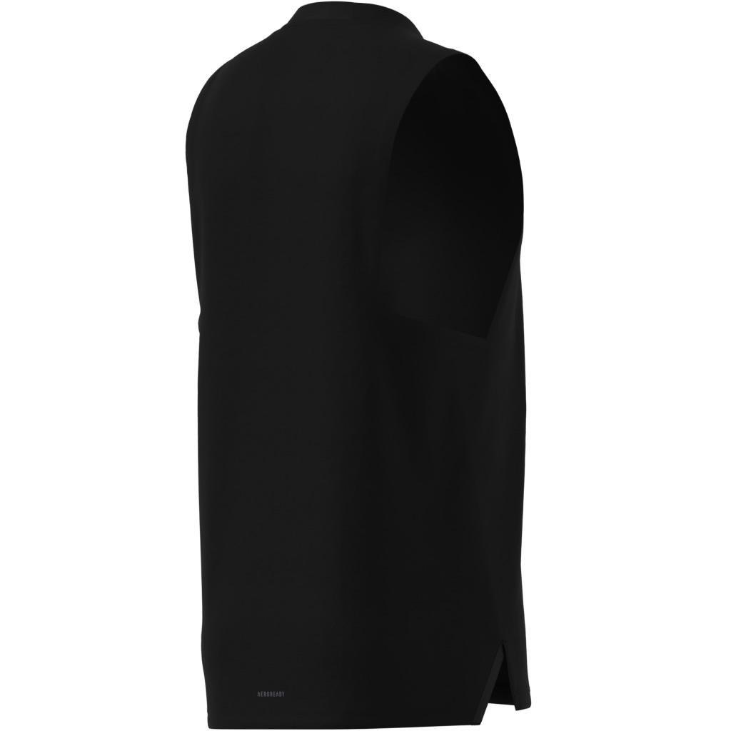 Designed for Training Workout Tank Top, Black, A901_ONE, large image number 8