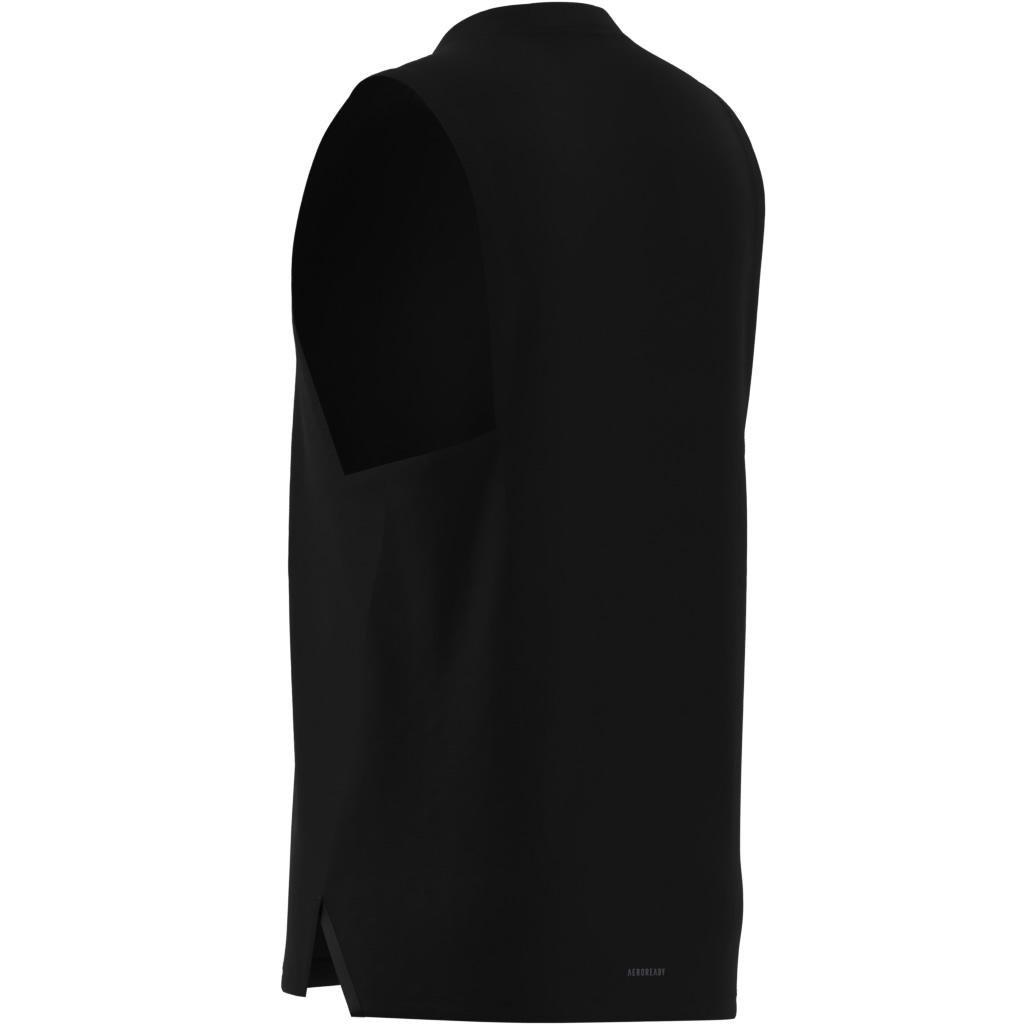 Designed for Training Workout Tank Top, Black, A901_ONE, large image number 13