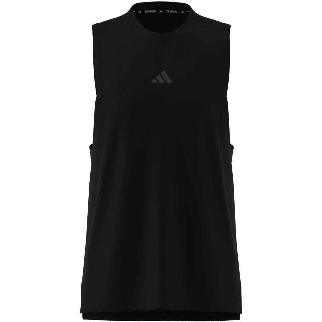 Designed for Training Workout Tank Top, Black, A901_ONE, large image number 14