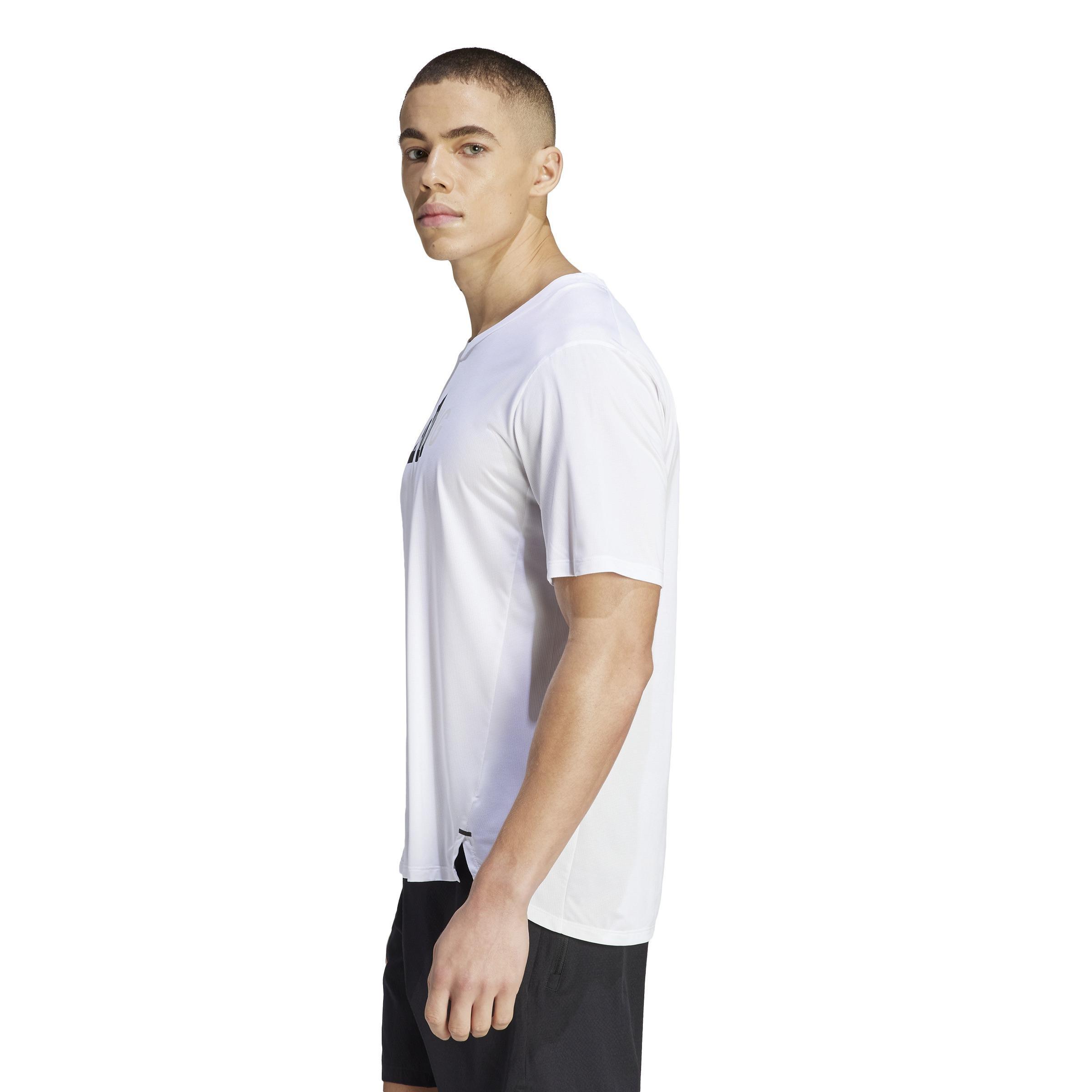 Designed For Movement Graphic Workout T-Shirt, White, A901_ONE, large image number 7