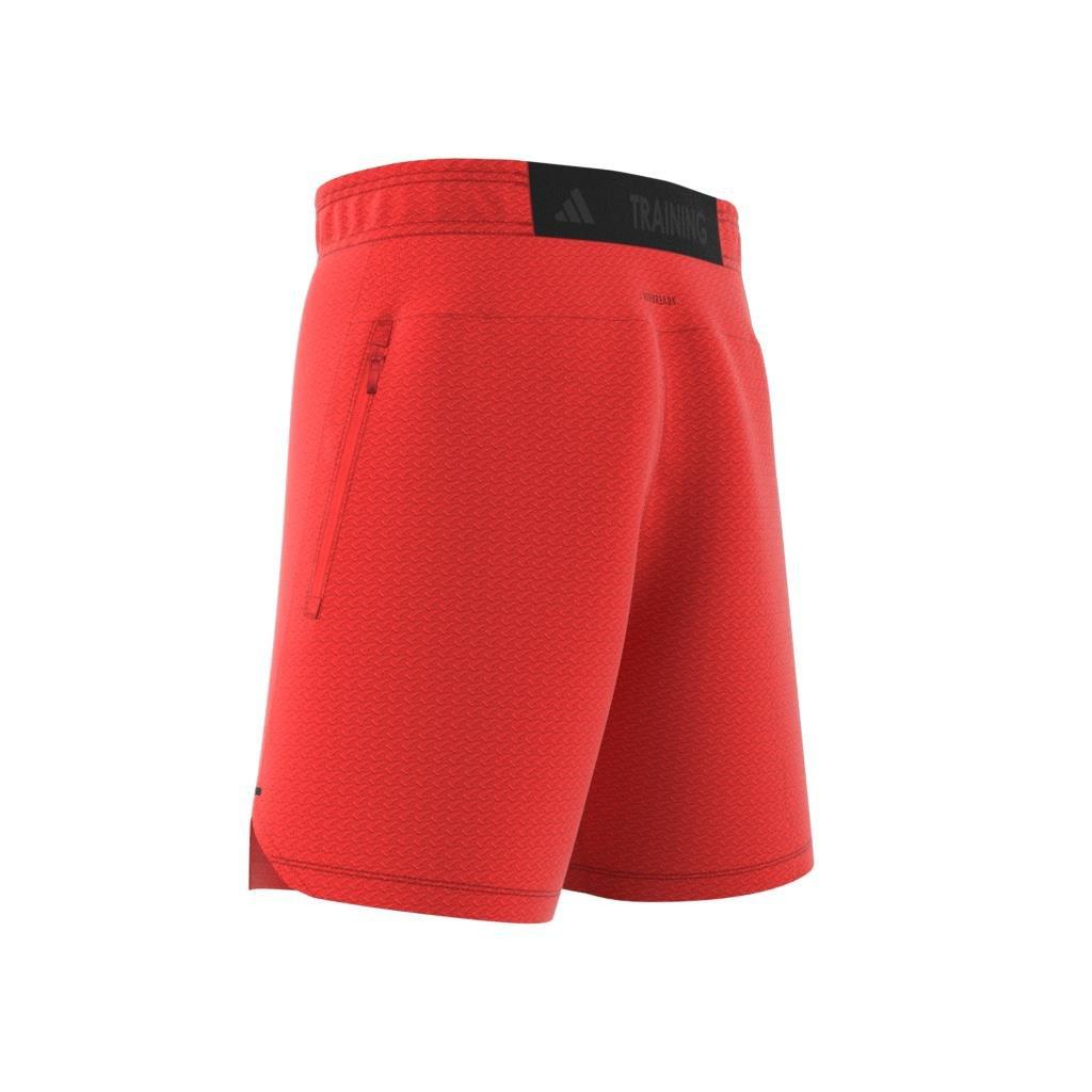 Workout Knurling Shorts, Orange, , large image number 7
