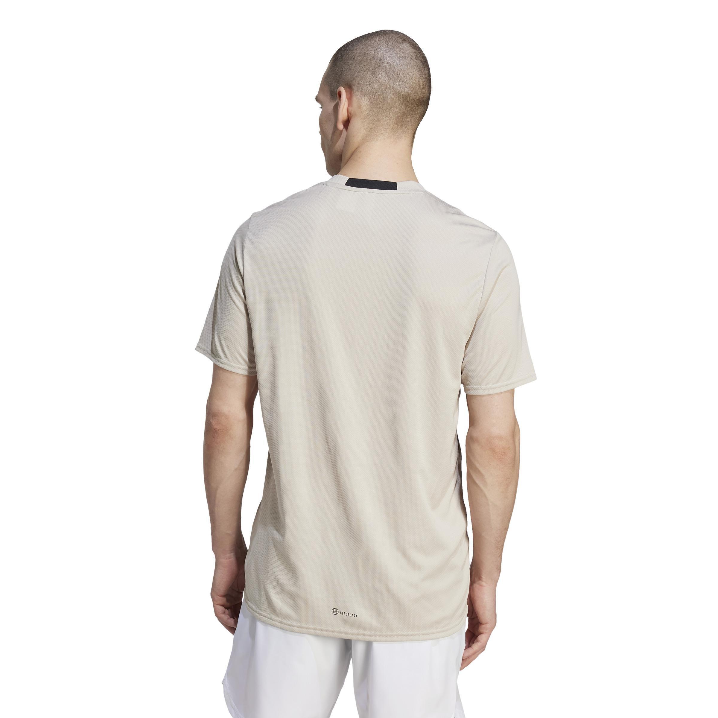 Aeroready Designed For Movement T-Shirt, Beige, , large image number 3