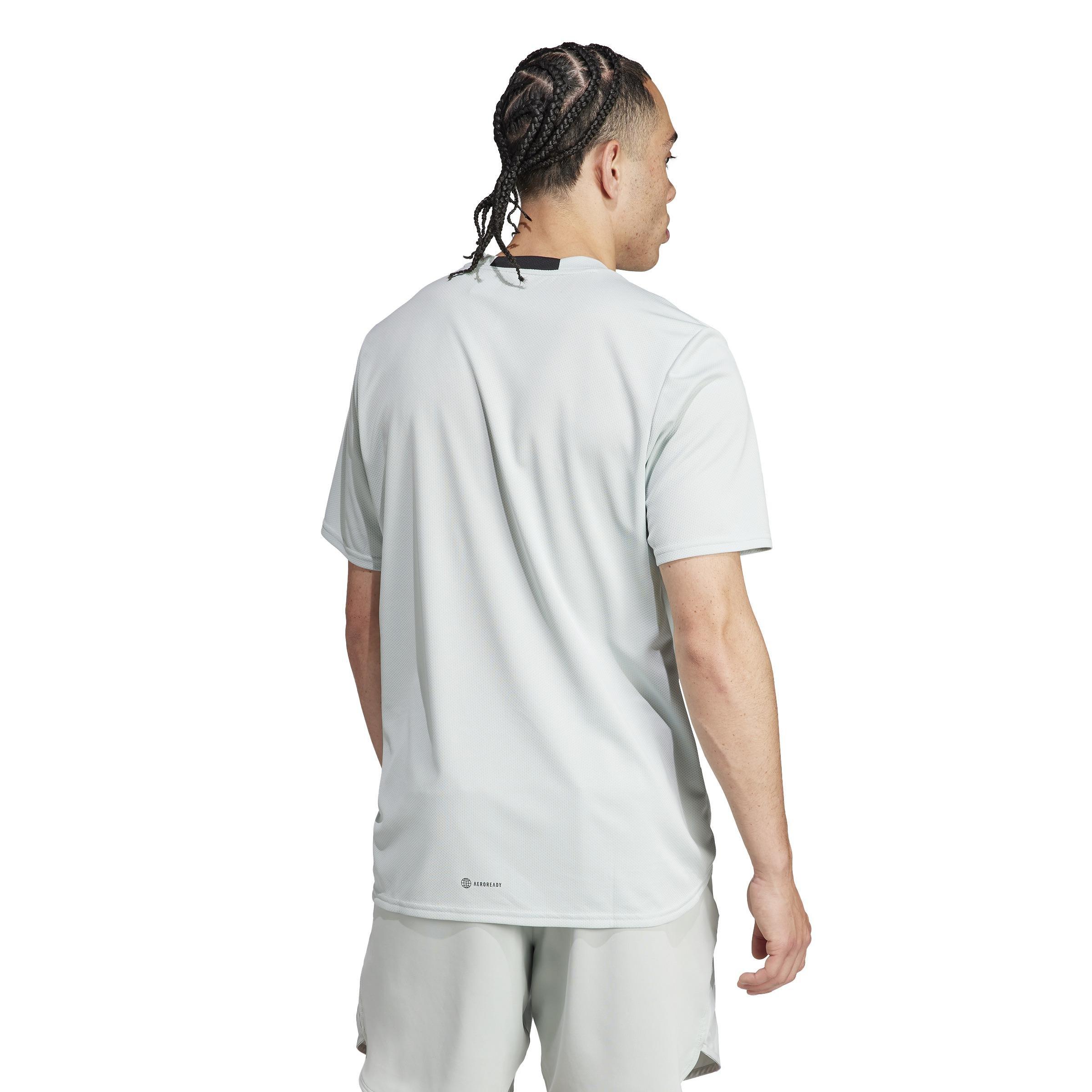 AEROREADY Designed for Movement T-Shirt, Grey, A901_ONE, large image number 3