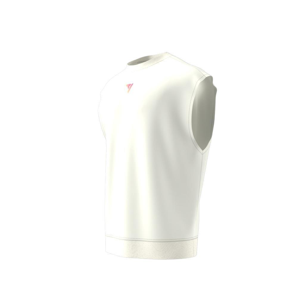 Trae Sleeveless Mock T-shirt, White, , large image number 10
