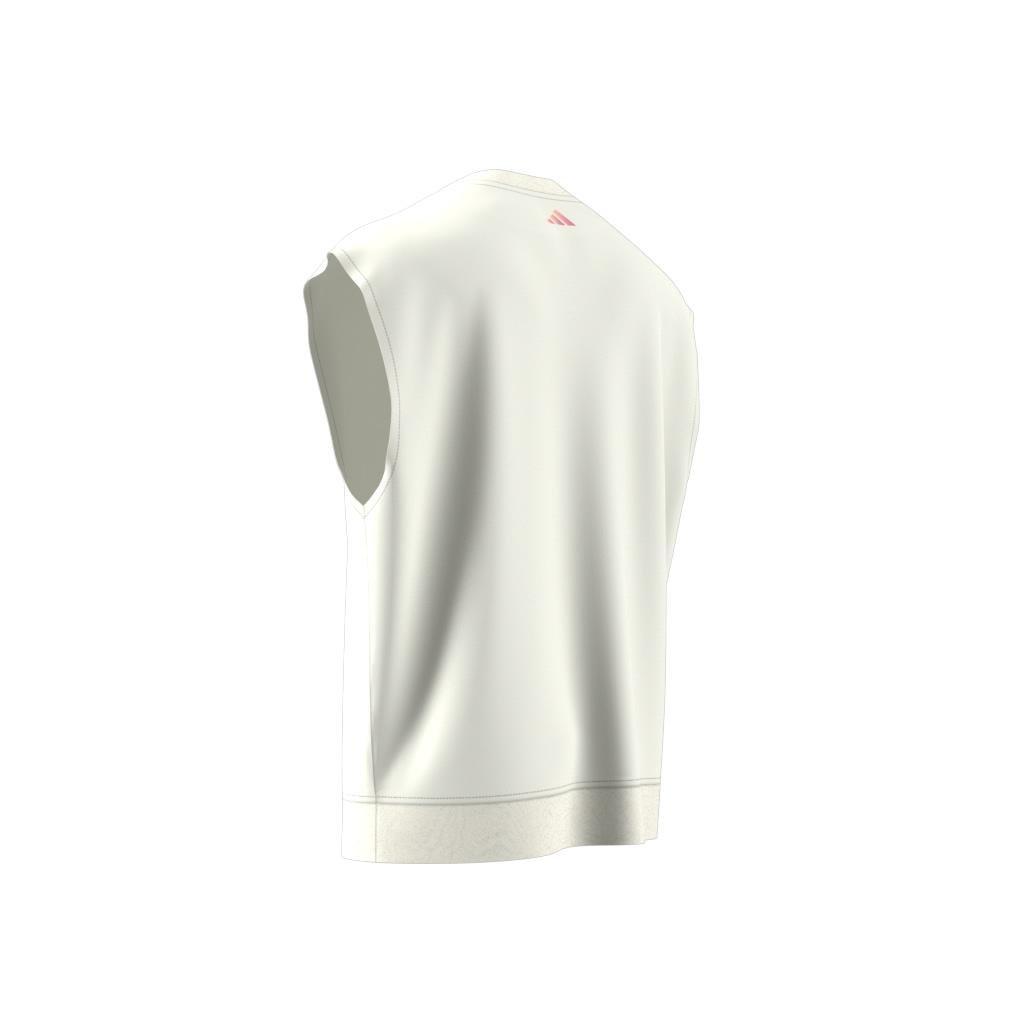 Trae Sleeveless Mock T-shirt, White, , large image number 13