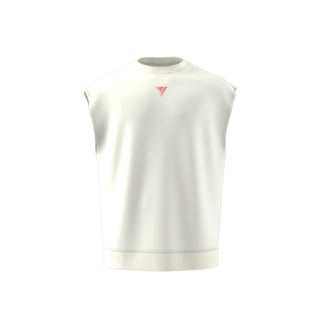 Trae Sleeveless Mock T-shirt, White, A901_ONE, large image number 14