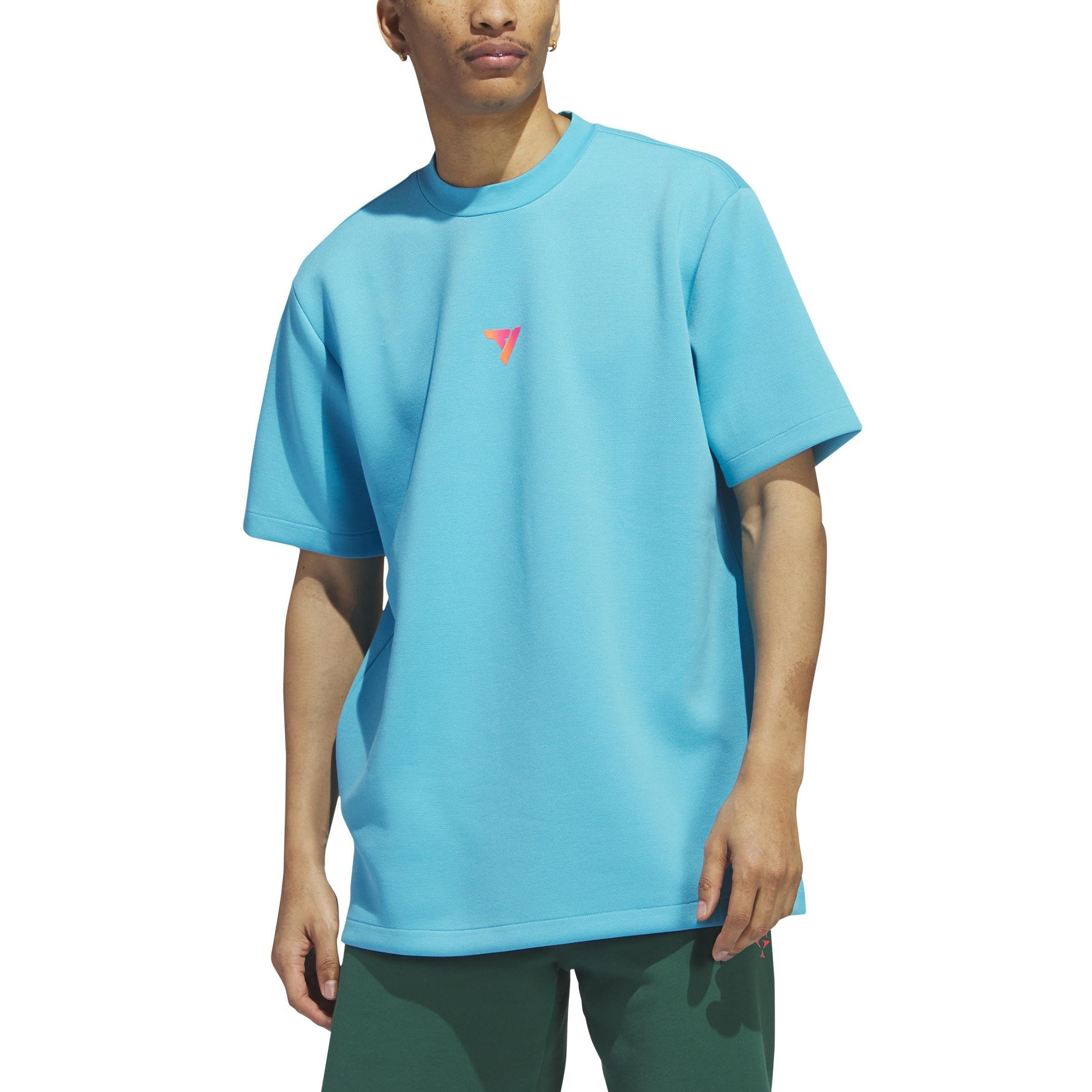 Trae Essential T-Shirt, Turquoise, A901_ONE, large image number 2