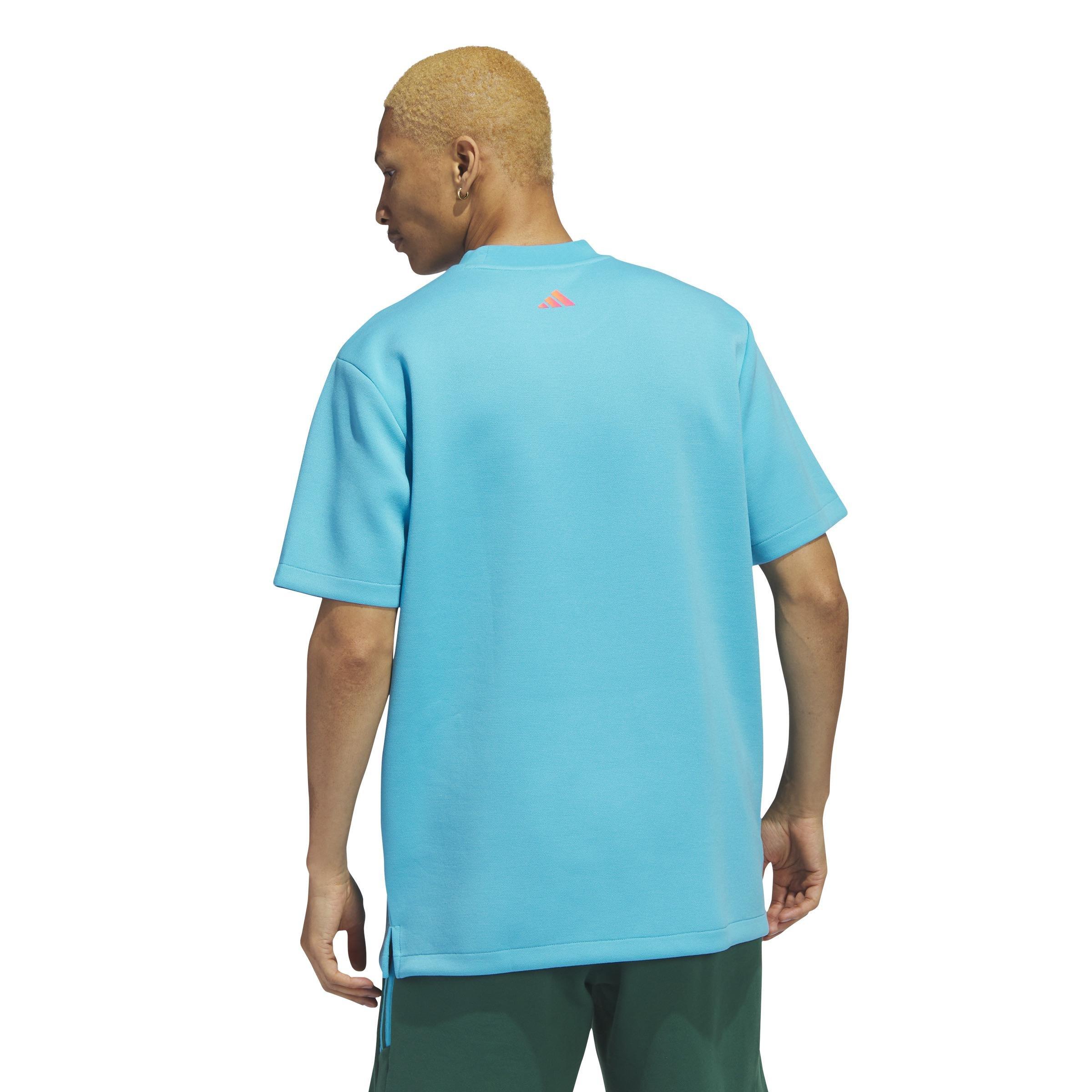 Trae Essential T-Shirt, Turquoise, , large image number 3