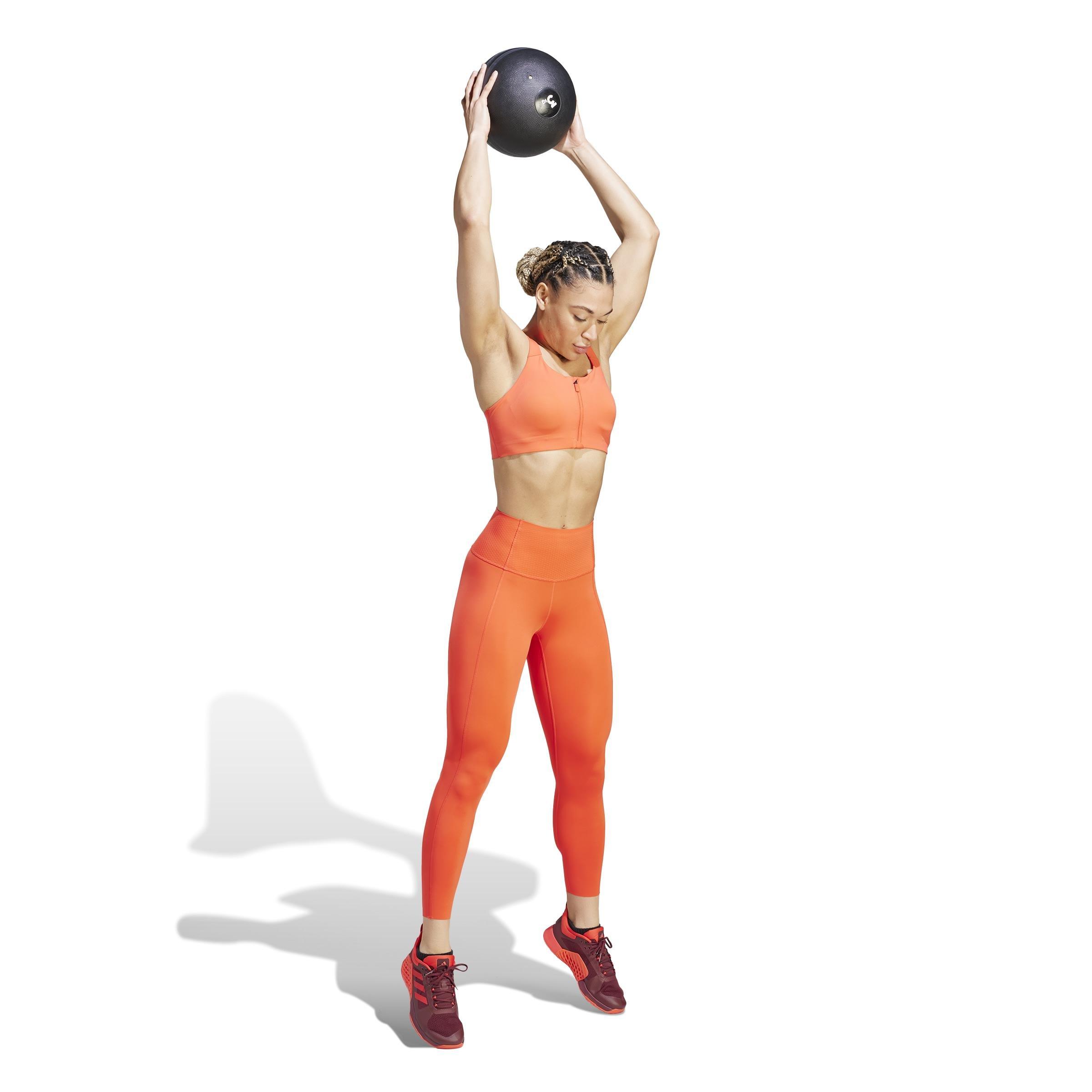 Optime Power 7/8 Leggings, Orange, A901_ONE, large image number 5