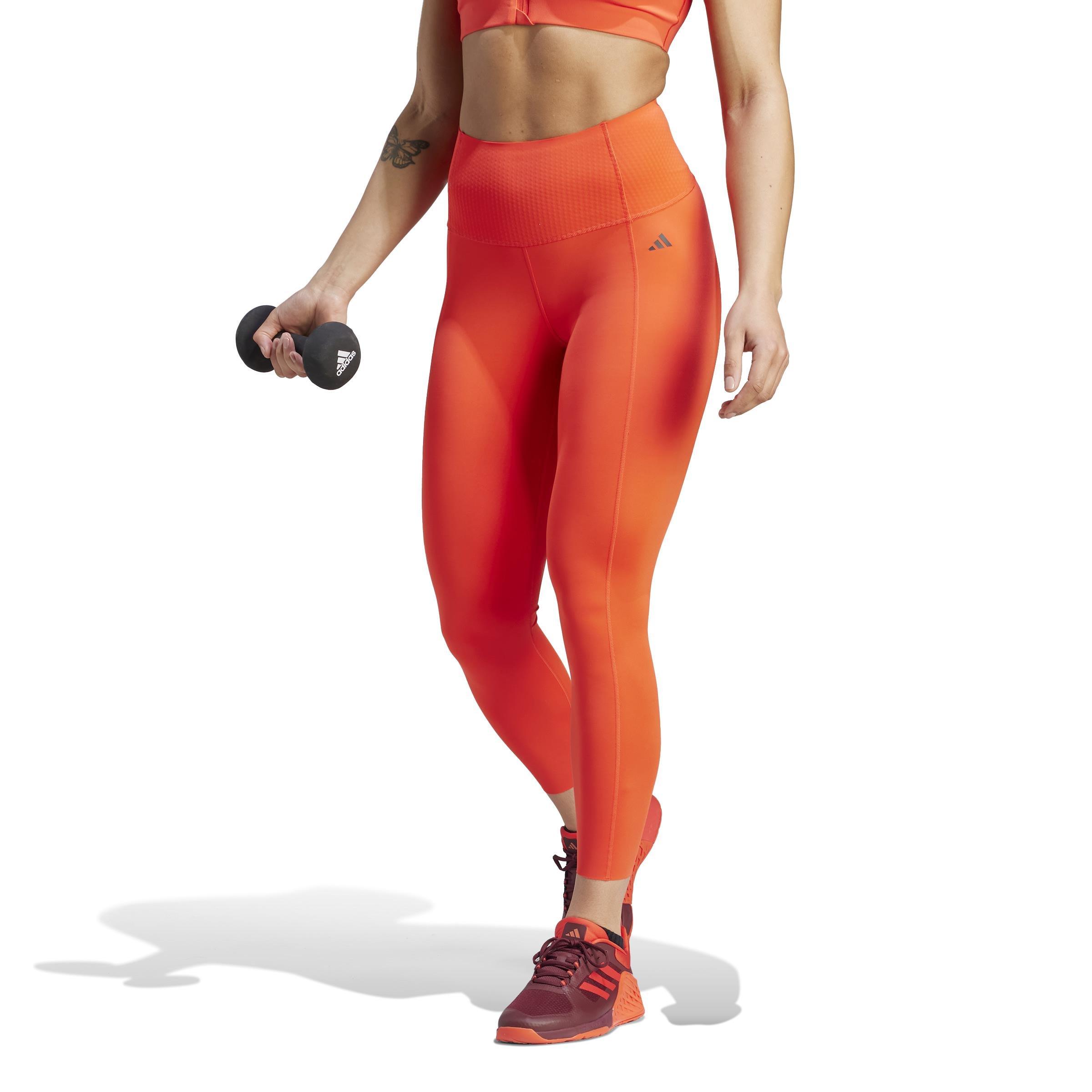 Optime Power 7/8 Leggings, Orange, A901_ONE, large image number 6