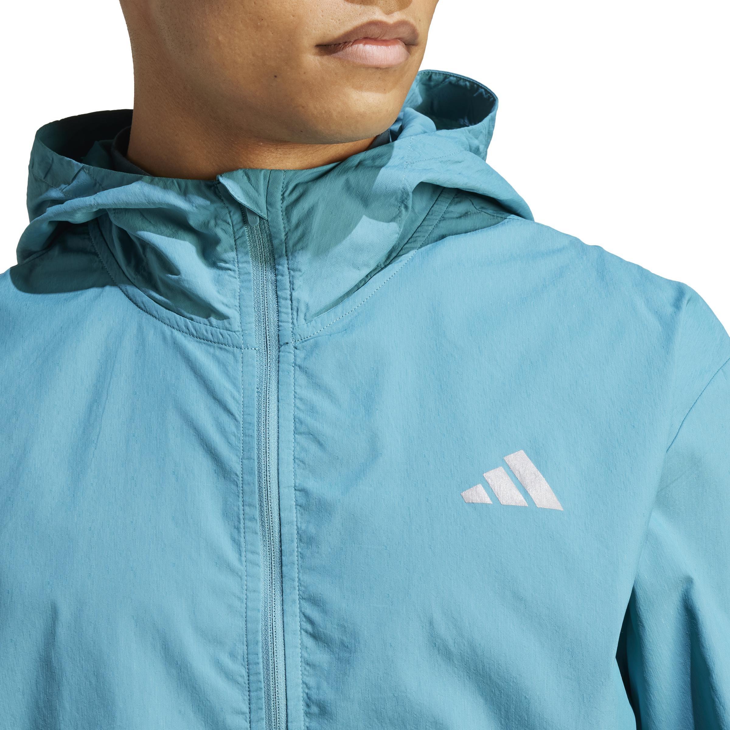 Run It Jacket, Turquoise, A901_ONE, large image number 4