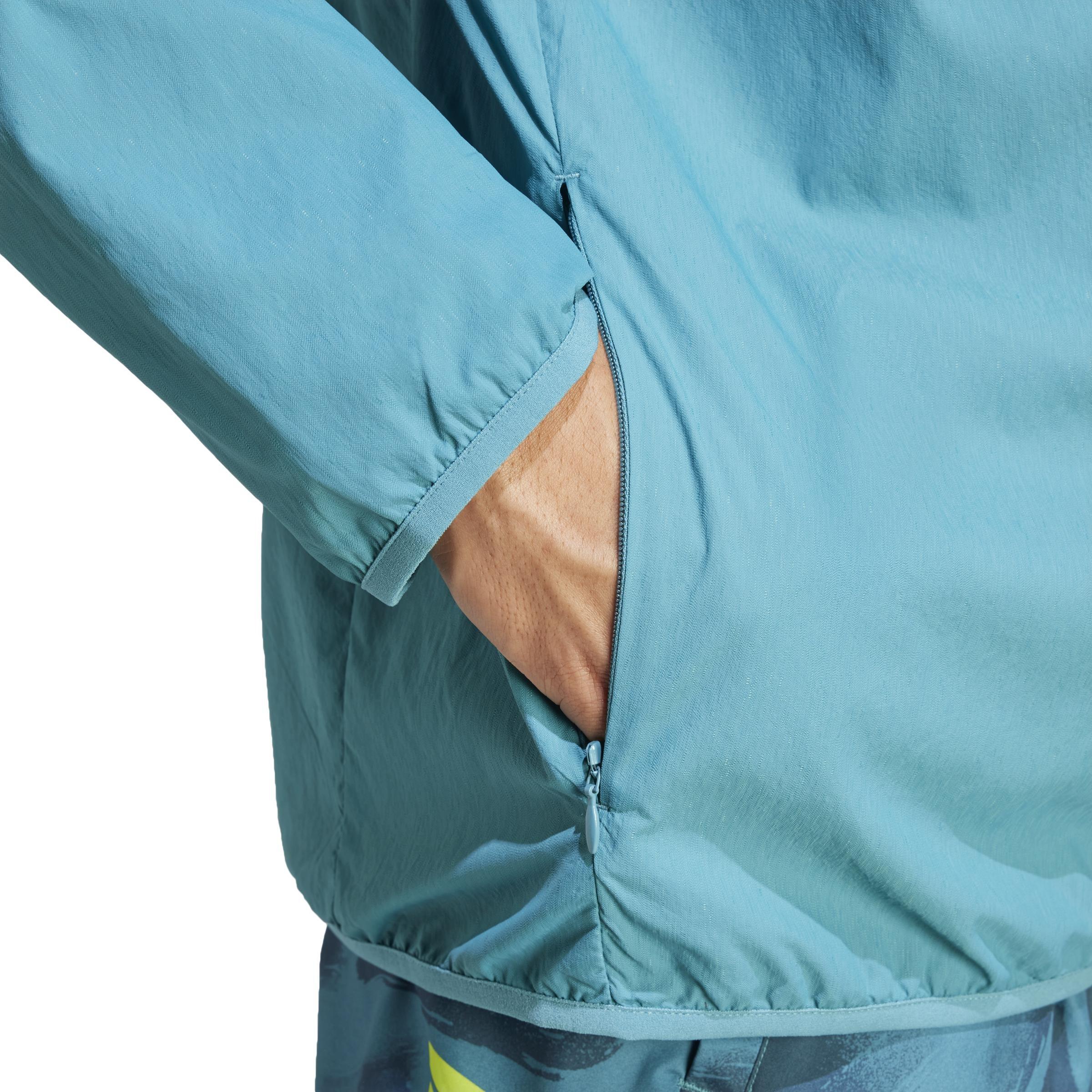Run It Jacket, Turquoise, A901_ONE, large image number 5