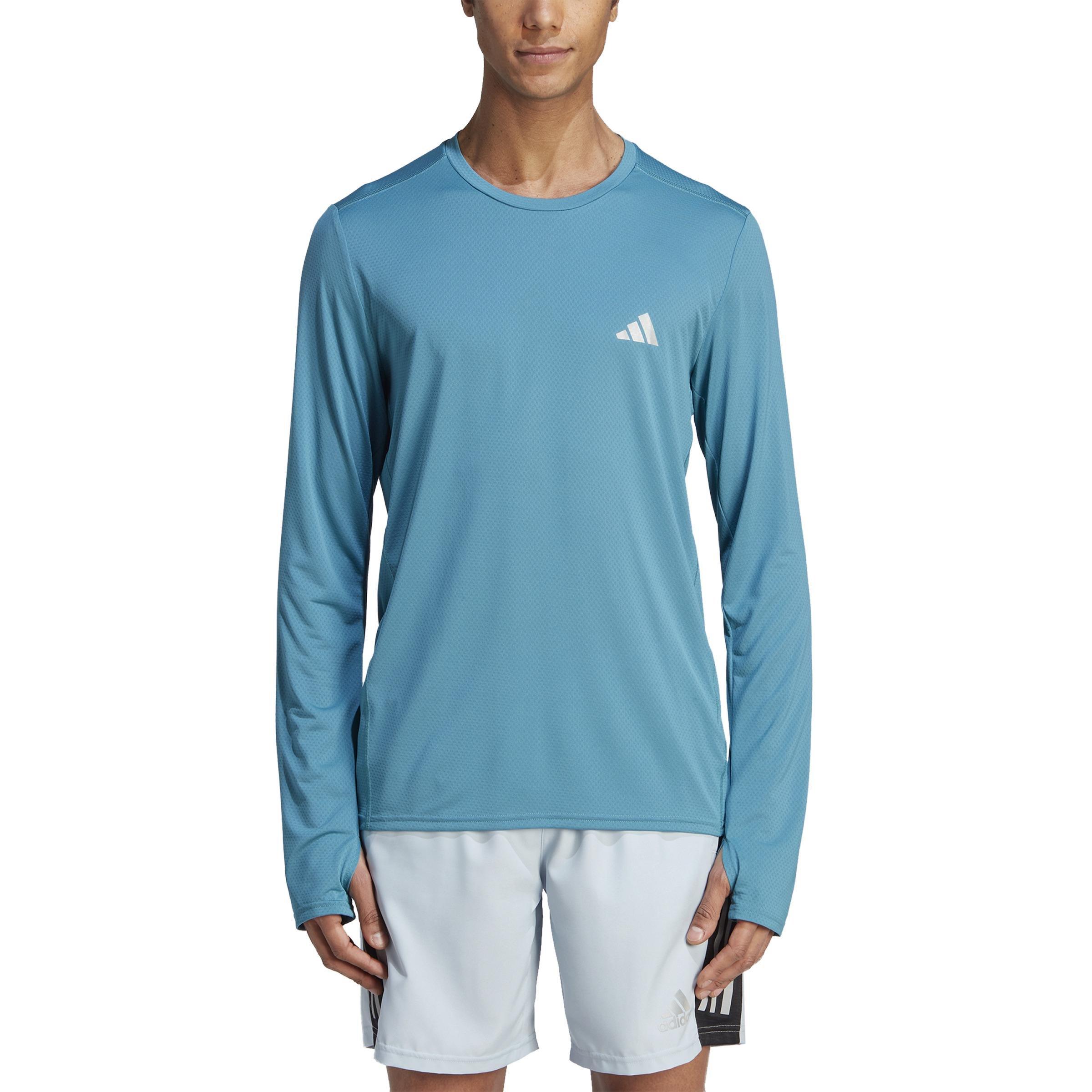 Run It Long Sleeve Sweatshirt, Turquoise, A901_ONE, large image number 0