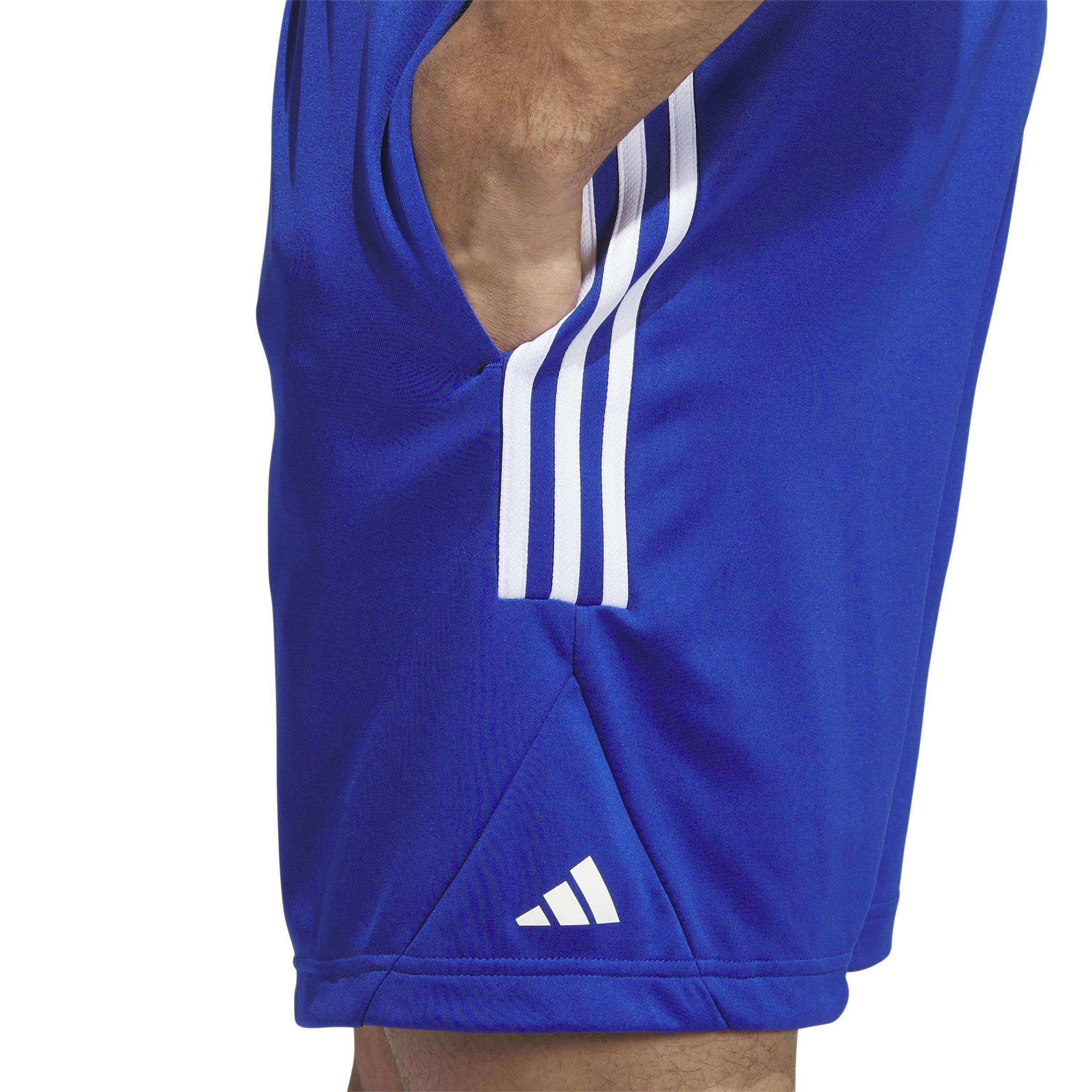 Legends 3-Stripes Basketball Shorts, Blue, A901_ONE, large image number 4