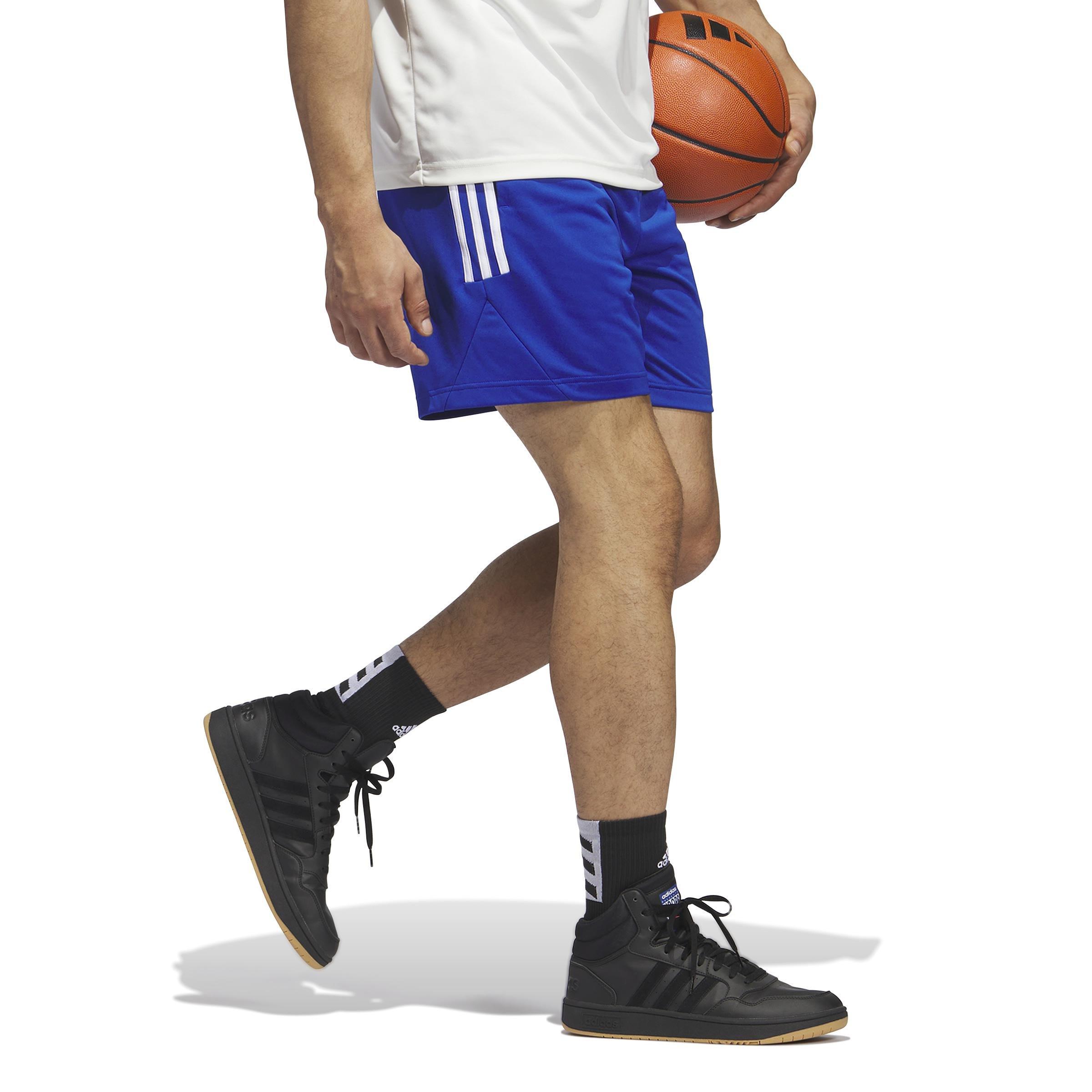 Legends 3-Stripes Basketball Shorts, Blue, A901_ONE, large image number 7
