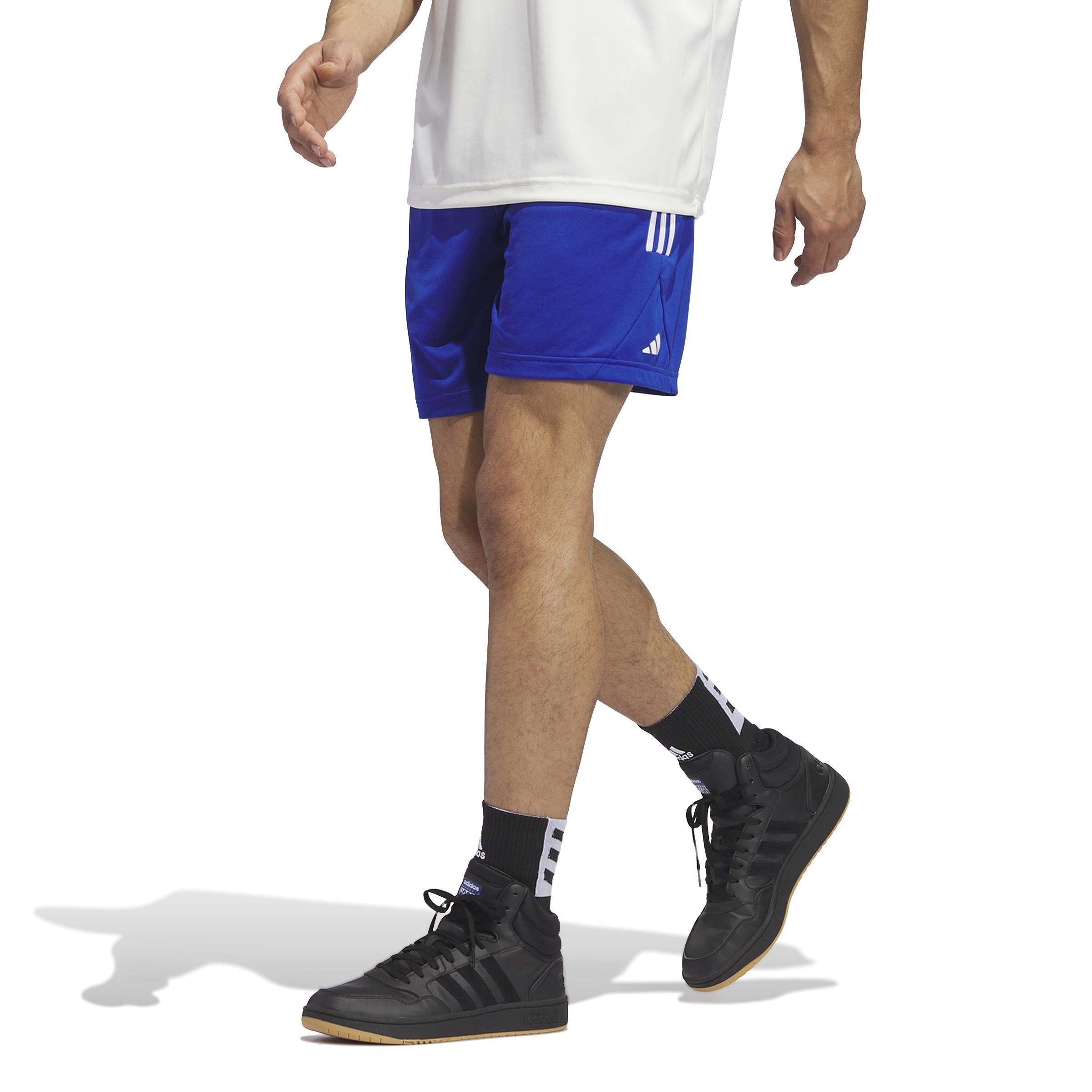 Legends 3-Stripes Basketball Shorts, Blue, A901_ONE, large image number 9