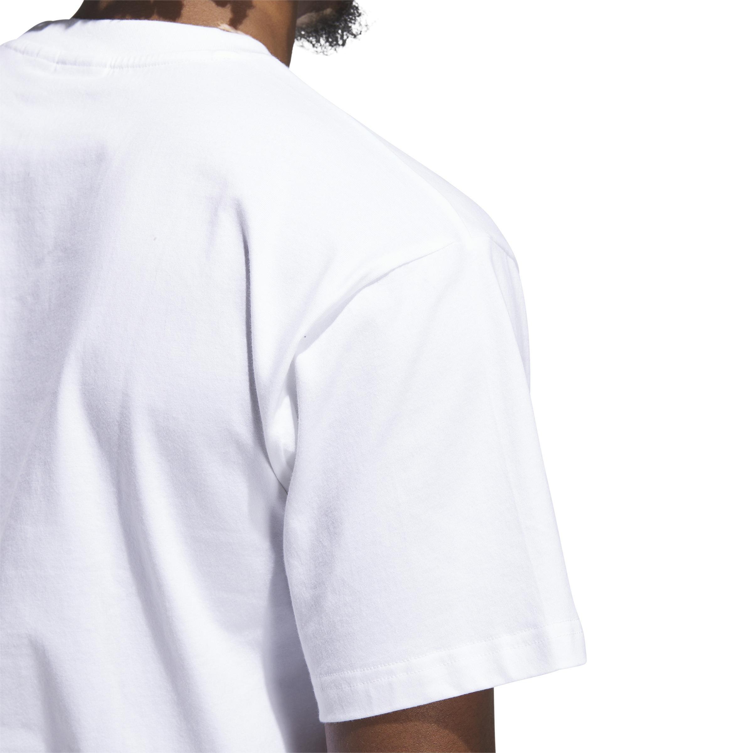 Mv Trefoil Graphic T-Shirt, White, , large image number 5