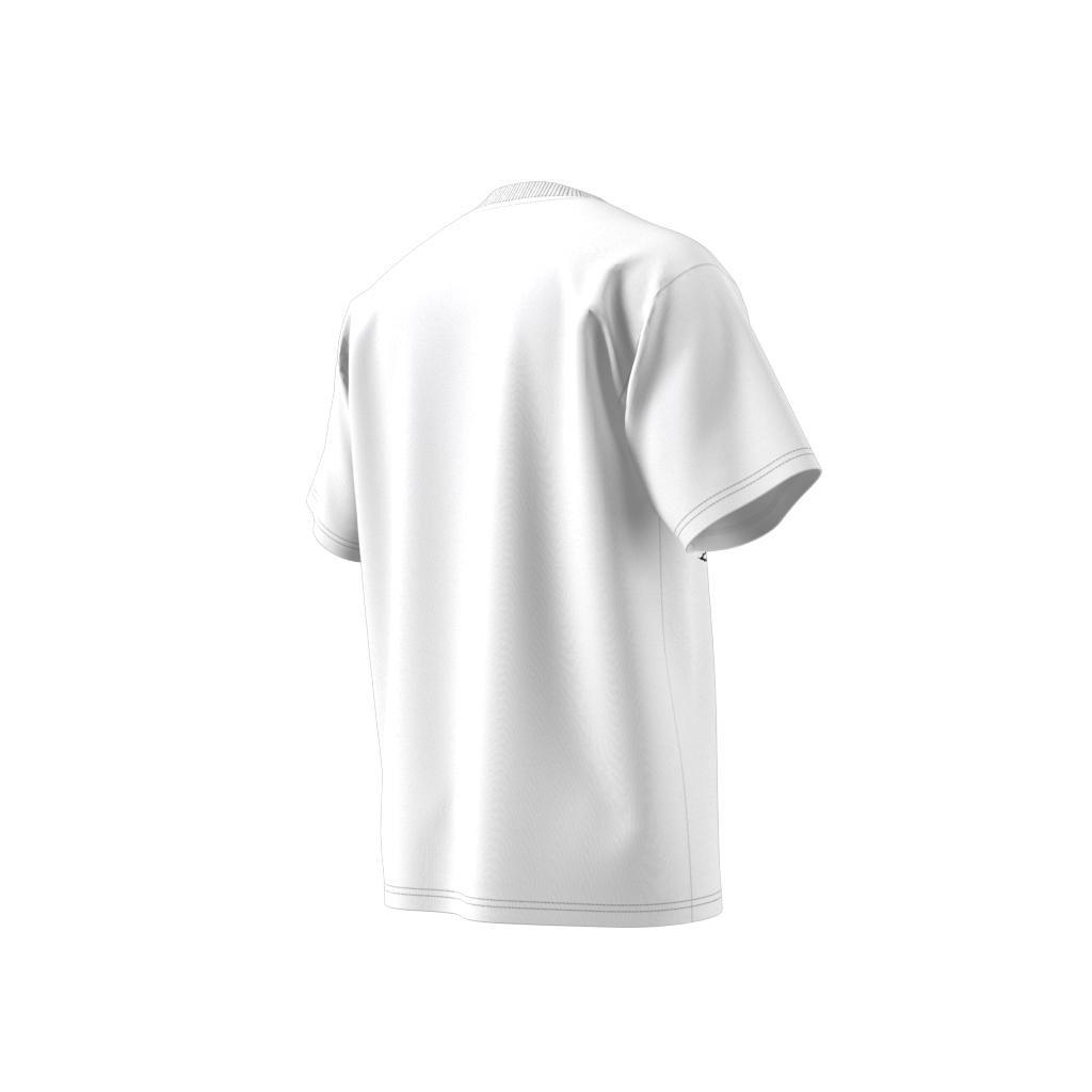 Mv Trefoil Graphic T-Shirt, White, , large image number 7