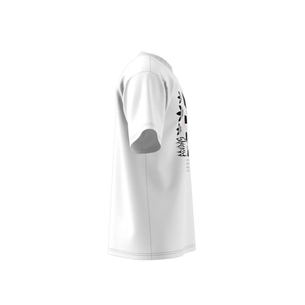 Mv Trefoil Graphic T-Shirt, White, , large image number 12