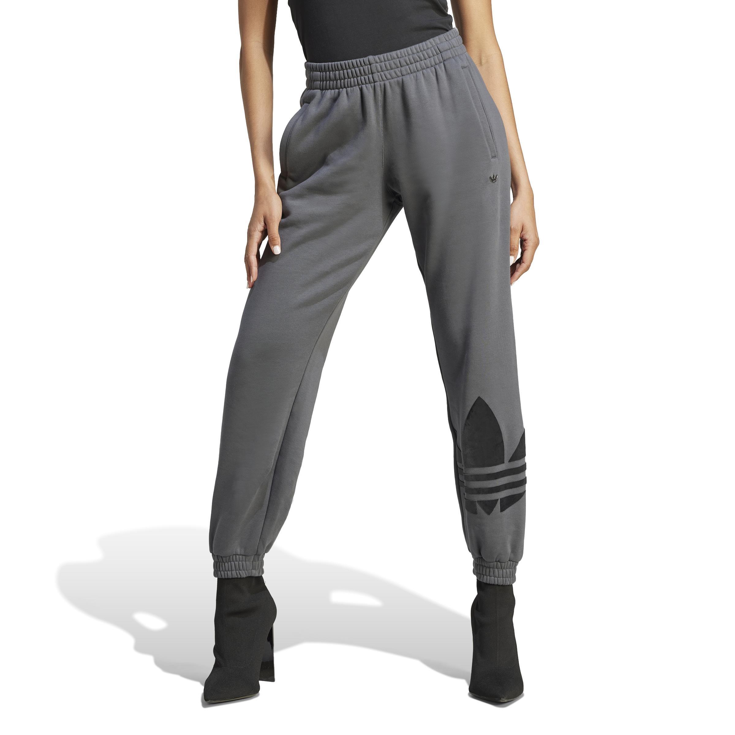 Trefoil Cuff Joggers, Grey, , large image number 9