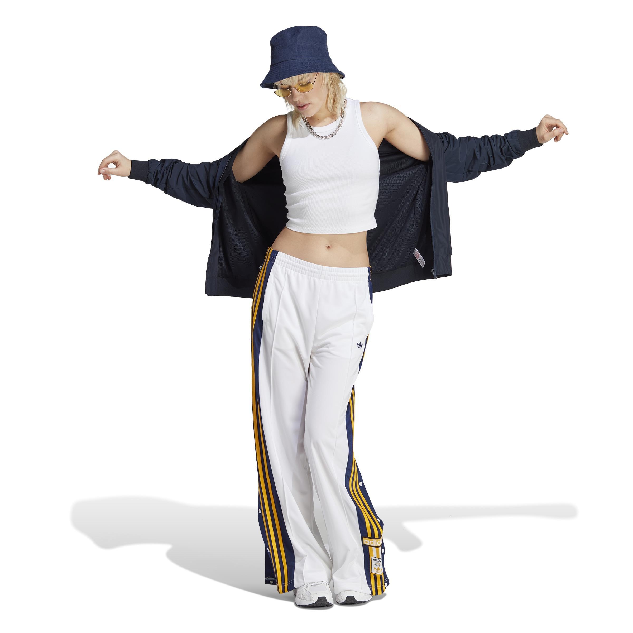 Adibreak Tracksuit Bottoms, White, , large image number 13