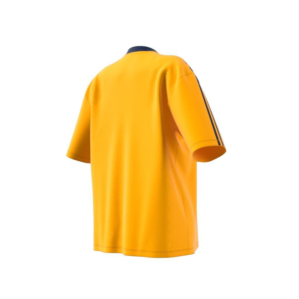 V-Neck Logo T-Shirt, Yellow, A901_ONE, large image number 13