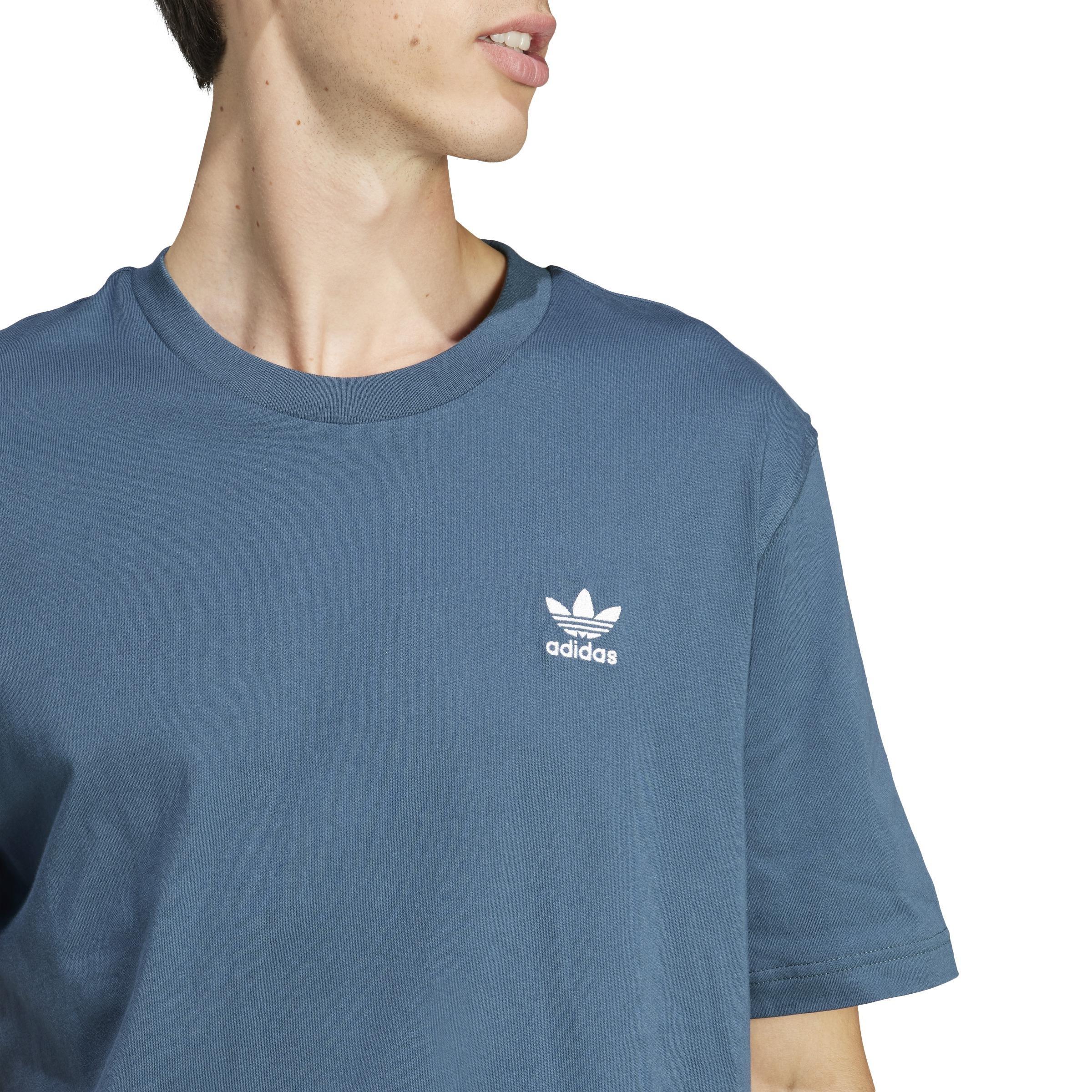 Trefoil Essentials T-Shirt, Turquoise, A901_ONE, large image number 5