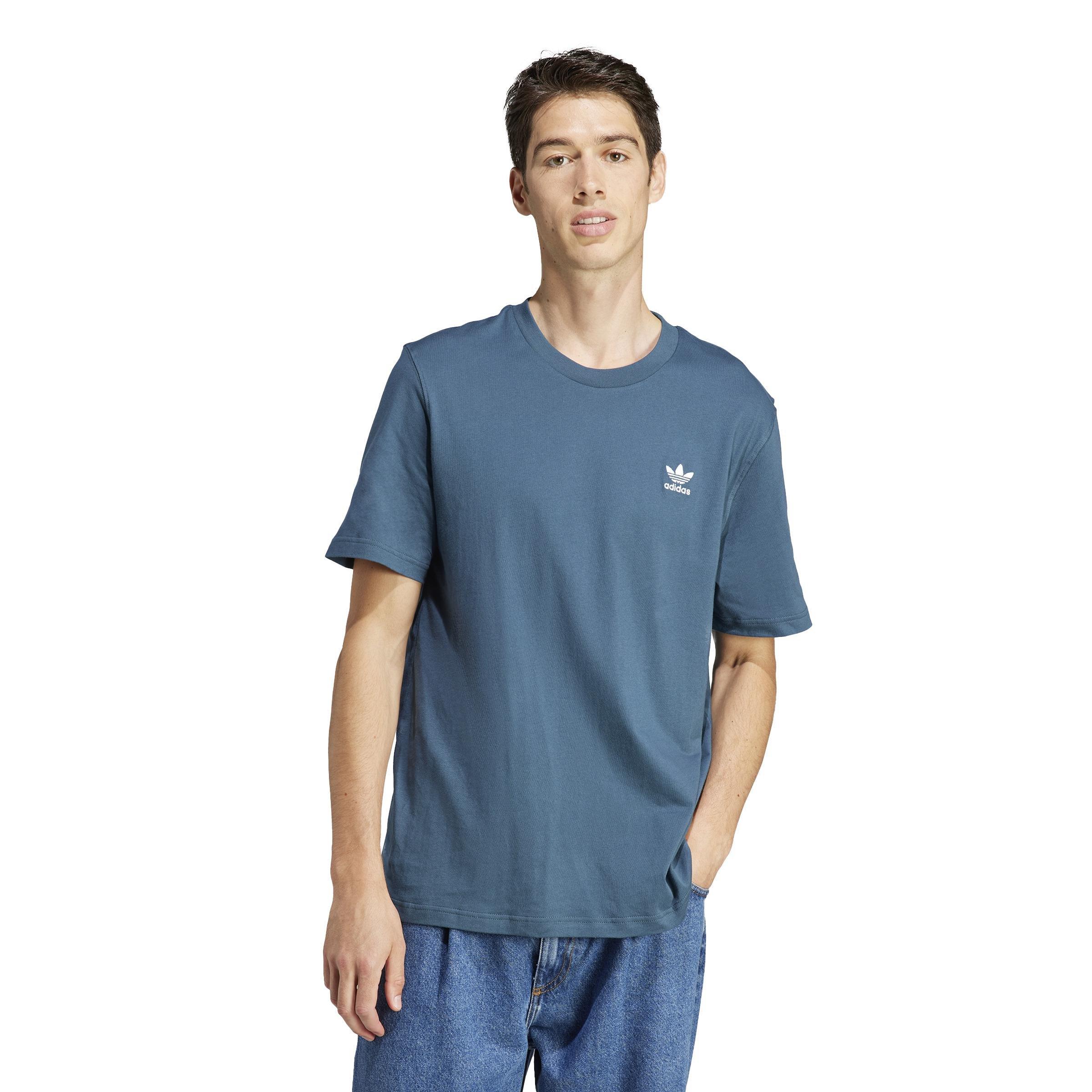Trefoil Essentials T-Shirt, Turquoise, A901_ONE, large image number 10