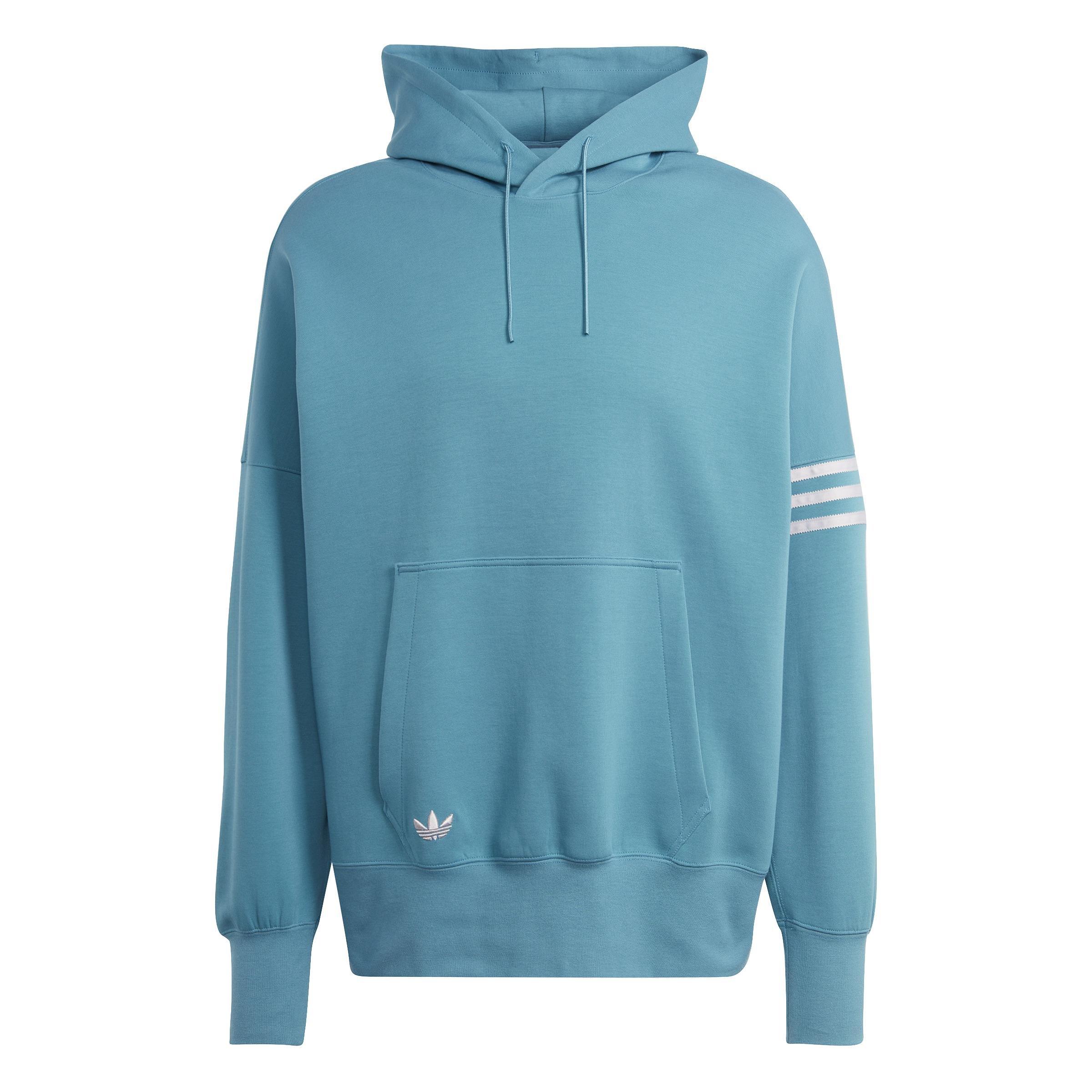Adicolor Neuclassics Hoodie, Turquoise, A901_ONE, large image number 0