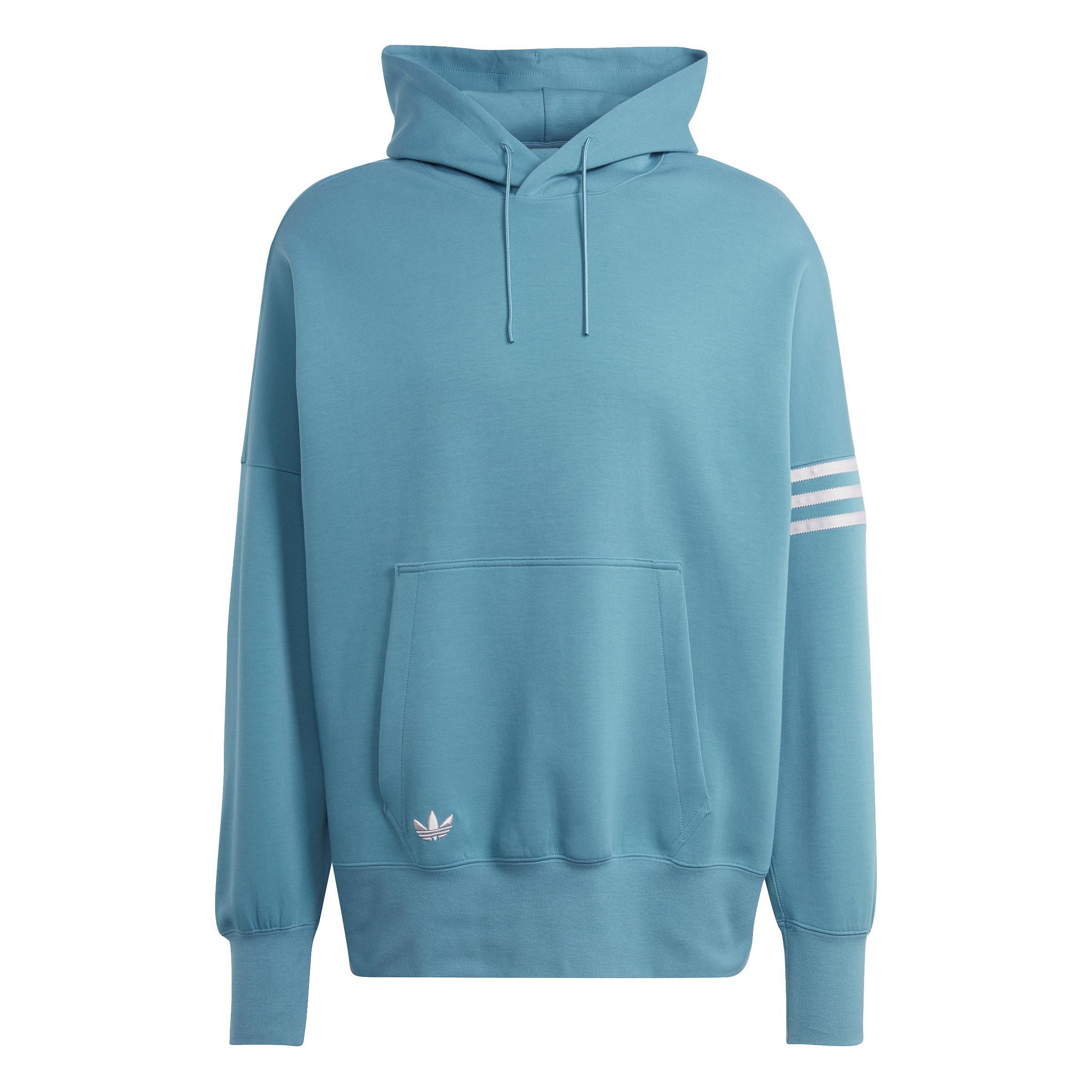 Adicolor Neuclassics Hoodie, Turquoise, A901_ONE, large image number 1