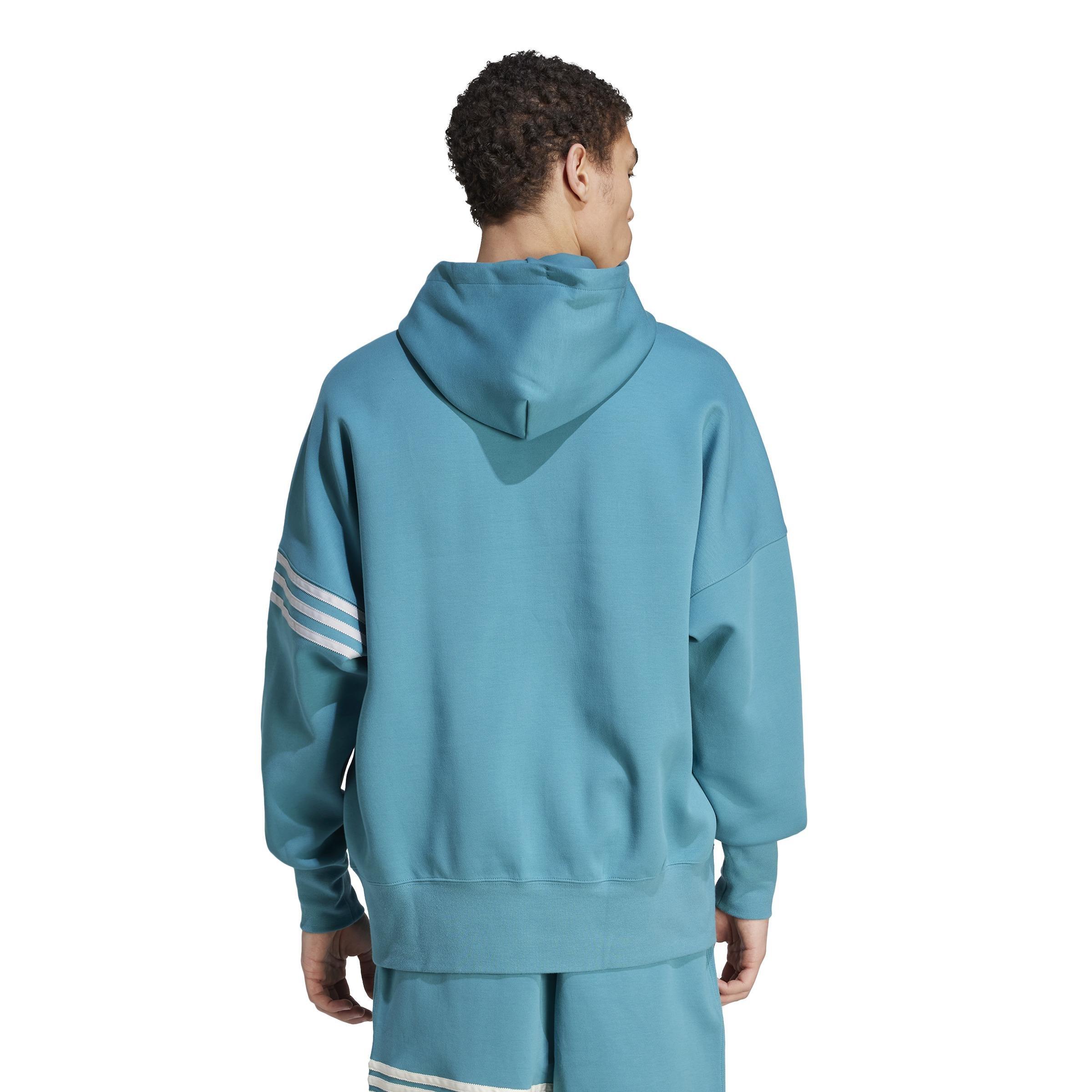 Adicolor Neuclassics Hoodie, Turquoise, A901_ONE, large image number 3