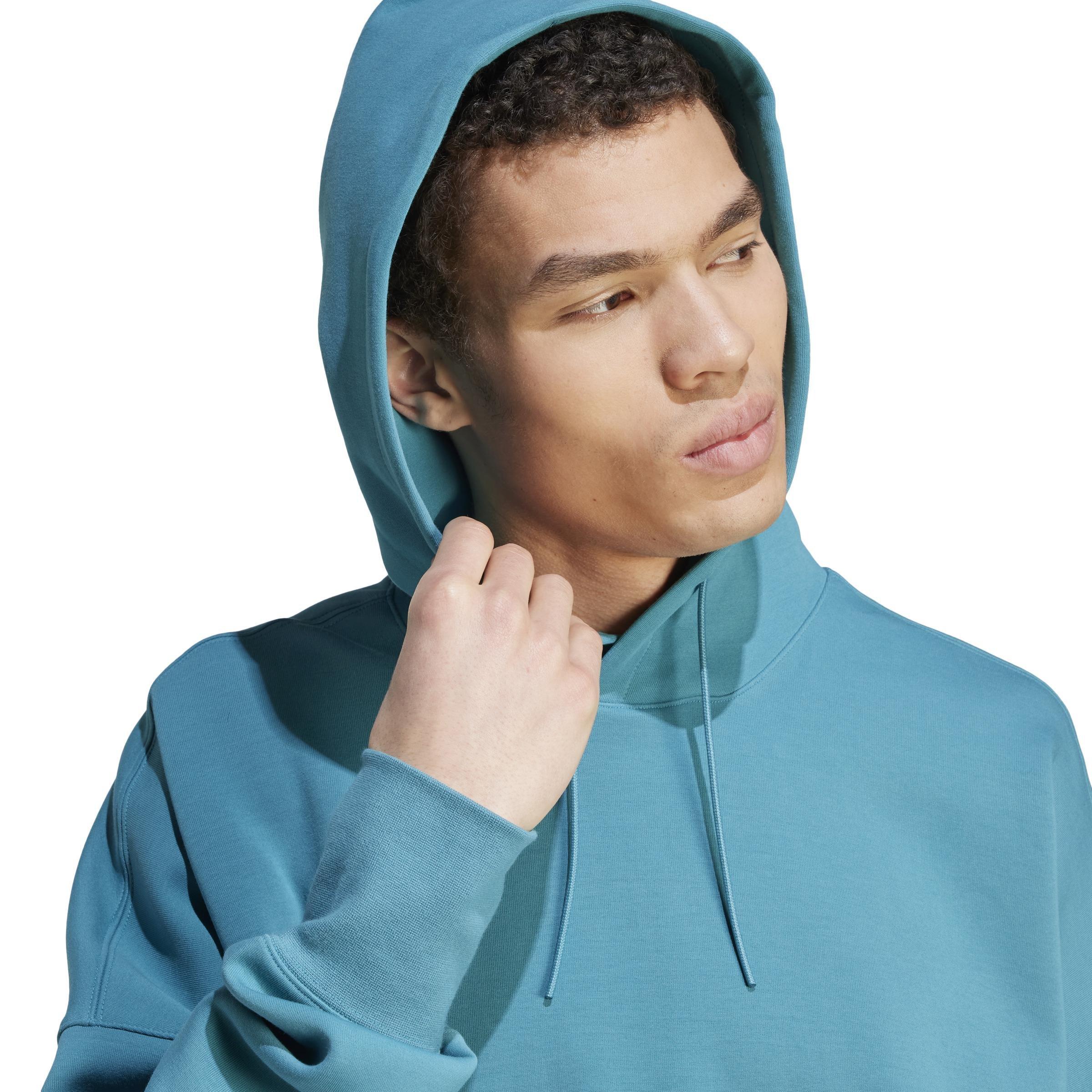 Adicolor Neuclassics Hoodie, Turquoise, A901_ONE, large image number 4