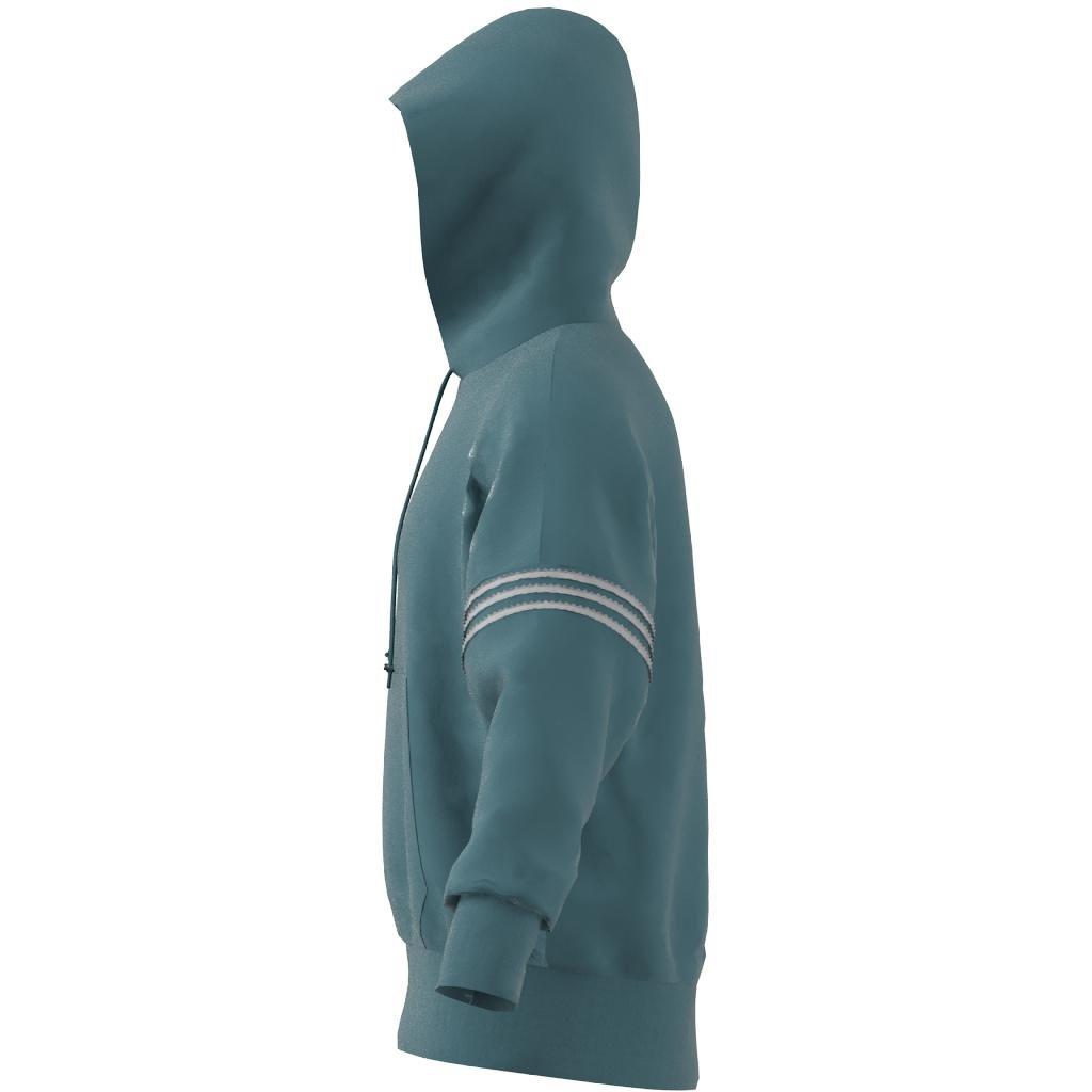 Adicolor Neuclassics Hoodie, Turquoise, A901_ONE, large image number 7