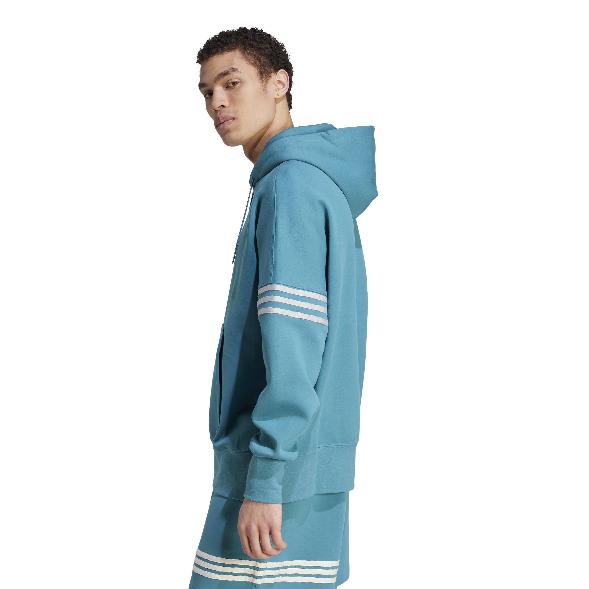 Adicolor Neuclassics Hoodie, Turquoise, A901_ONE, large image number 9