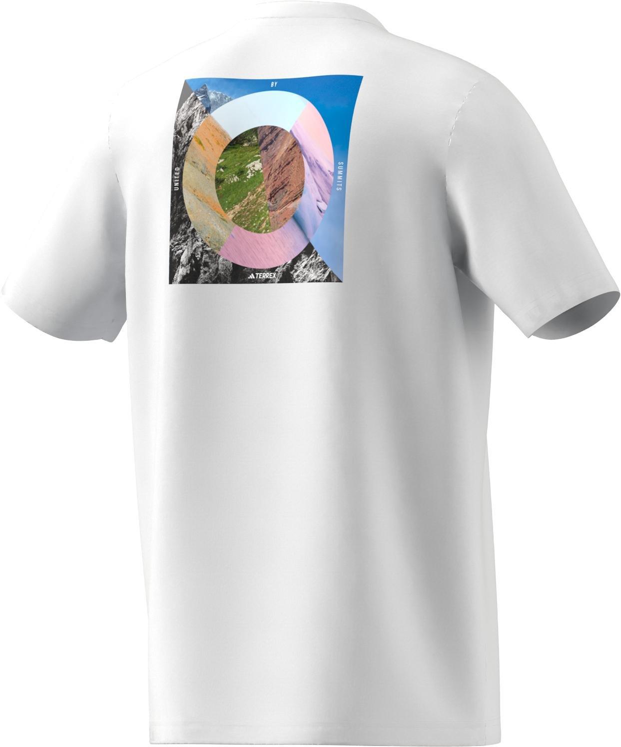 Terrex Graphic United By Summits T-Shirt, White, , large image number 1
