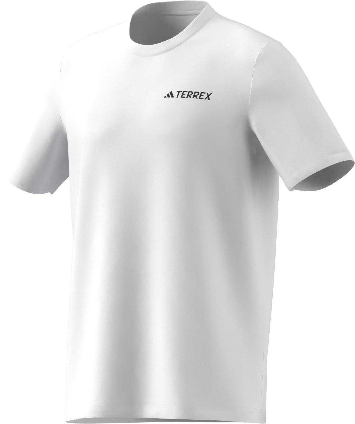 Terrex Graphic United By Summits T-Shirt, White, A901_ONE, large image number 4